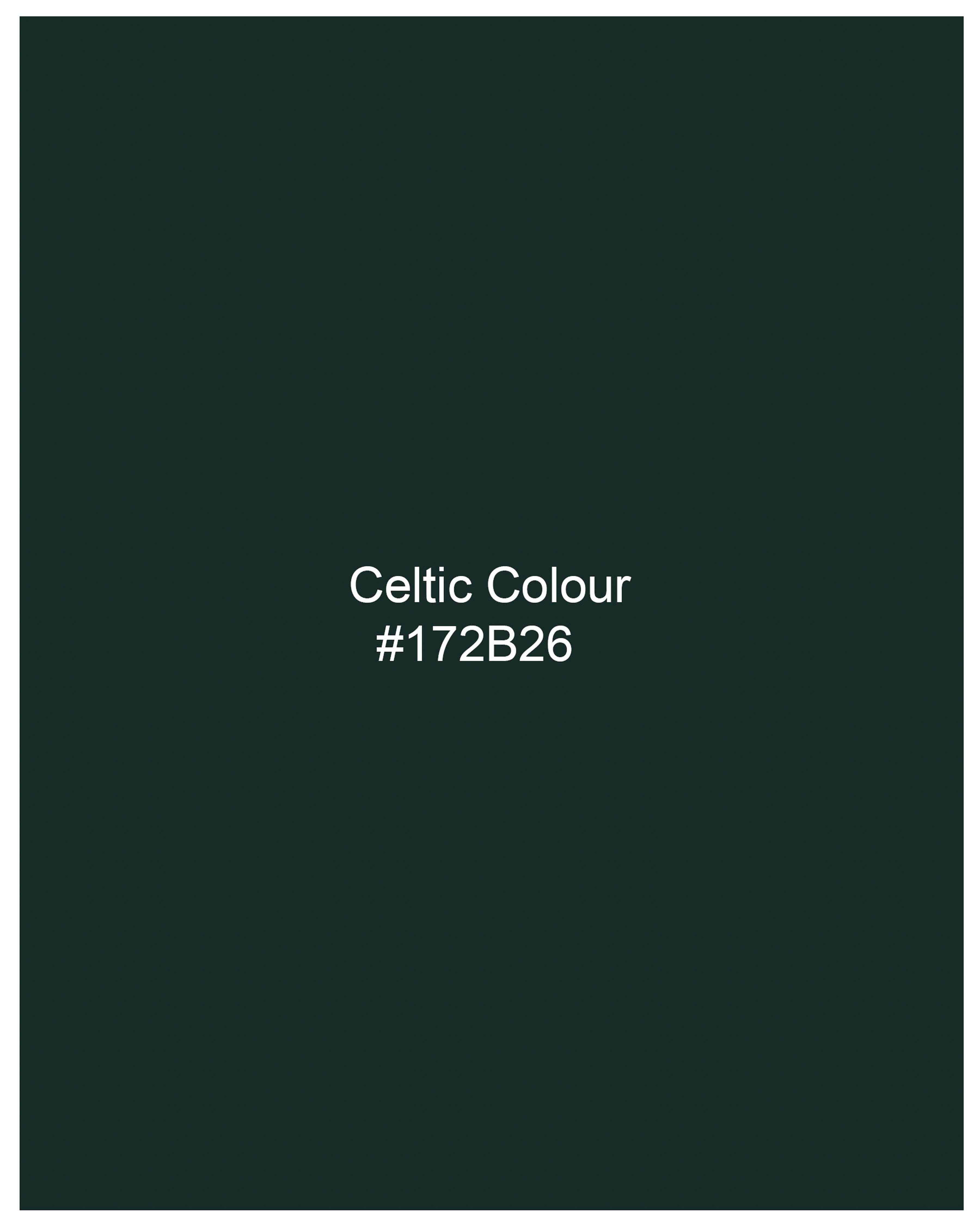 Celtic Green Single Breasted Blazer BL2069-SB-36, BL2069-SB-38, BL2069-SB-40, BL2069-SB-42, BL2069-SB-44, BL2069-SB-46, BL2069-SB-48, BL2069-SB-50, BL2069-SB-52, BL2069-SB-54, BL2069-SB-56, BL2069-SB-58, BL2069-SB-60