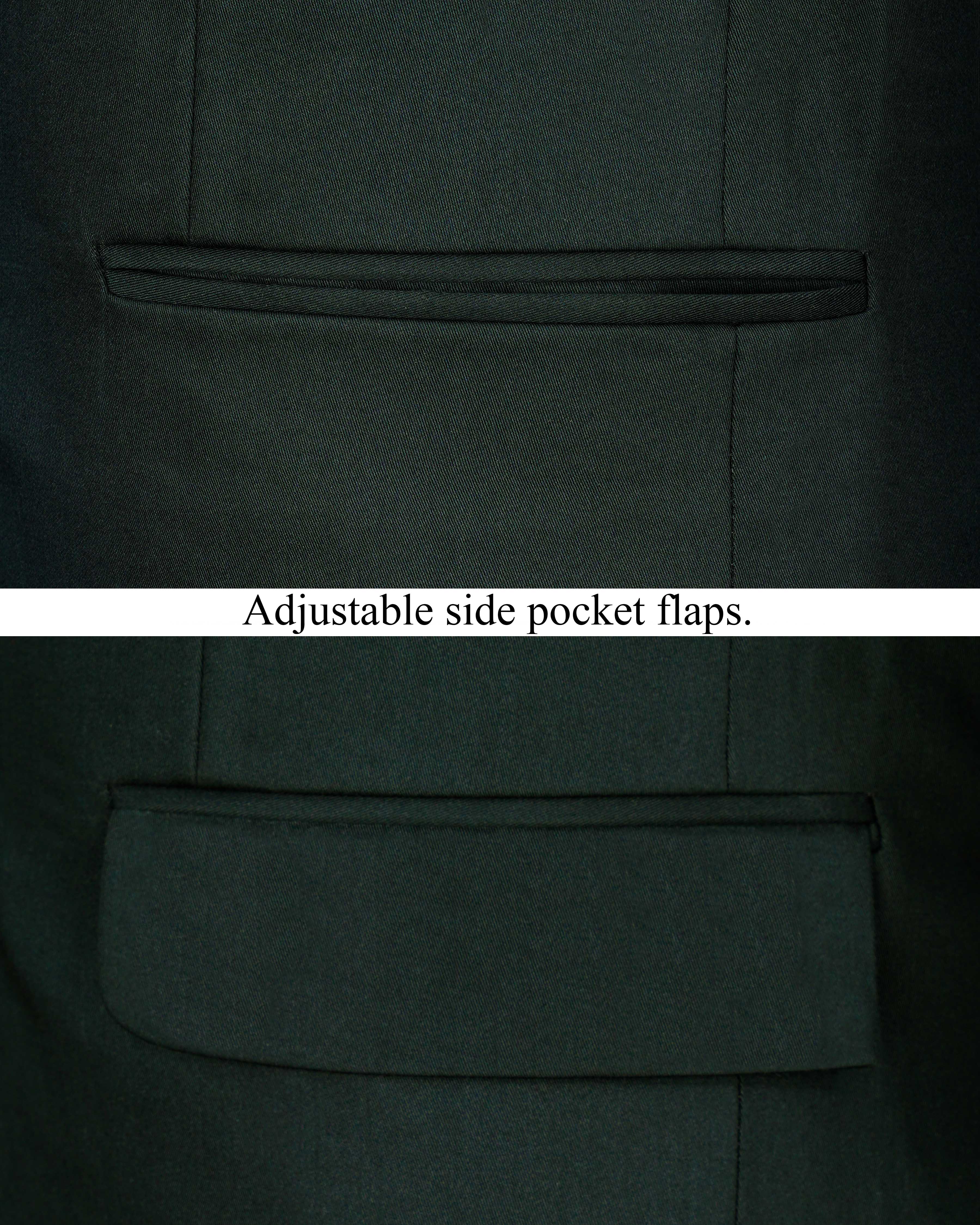 Zeus Dark Green Single Breasted Blazer BL2075-SBP-36, BL2075-SBP-38, BL2075-SBP-40, BL2075-SBP-42, BL2075-SBP-44, BL2075-SBP-46, BL2075-SBP-48, BL2075-SBP-50, BL2075-SBP-52, BL2075-SBP-54, BL2075-SBP-56, BL2075-SBP-58, BL2075-SBP-60