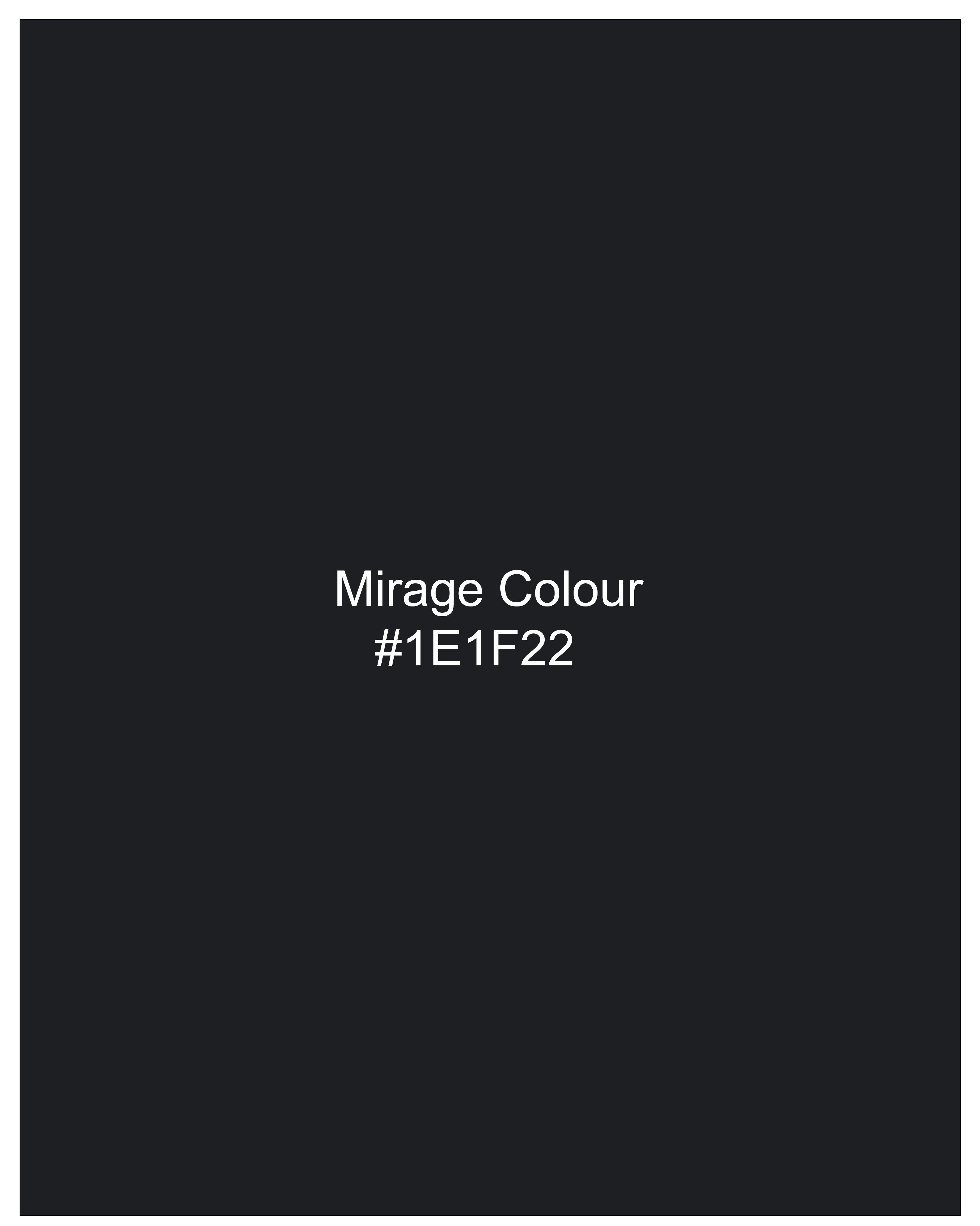 Mirage Black Striped Double Breasted Blazer