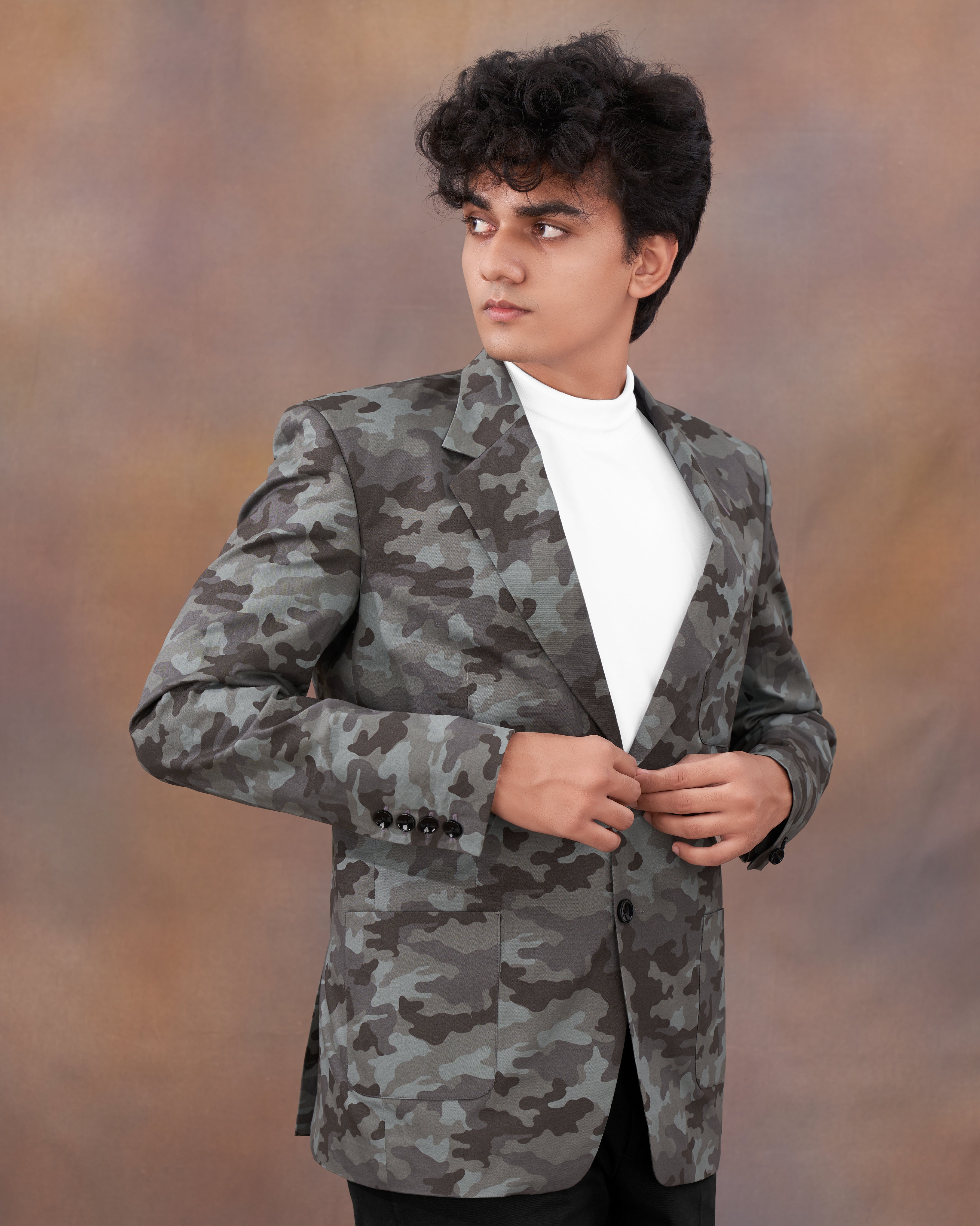 Camo hot sale sports coat