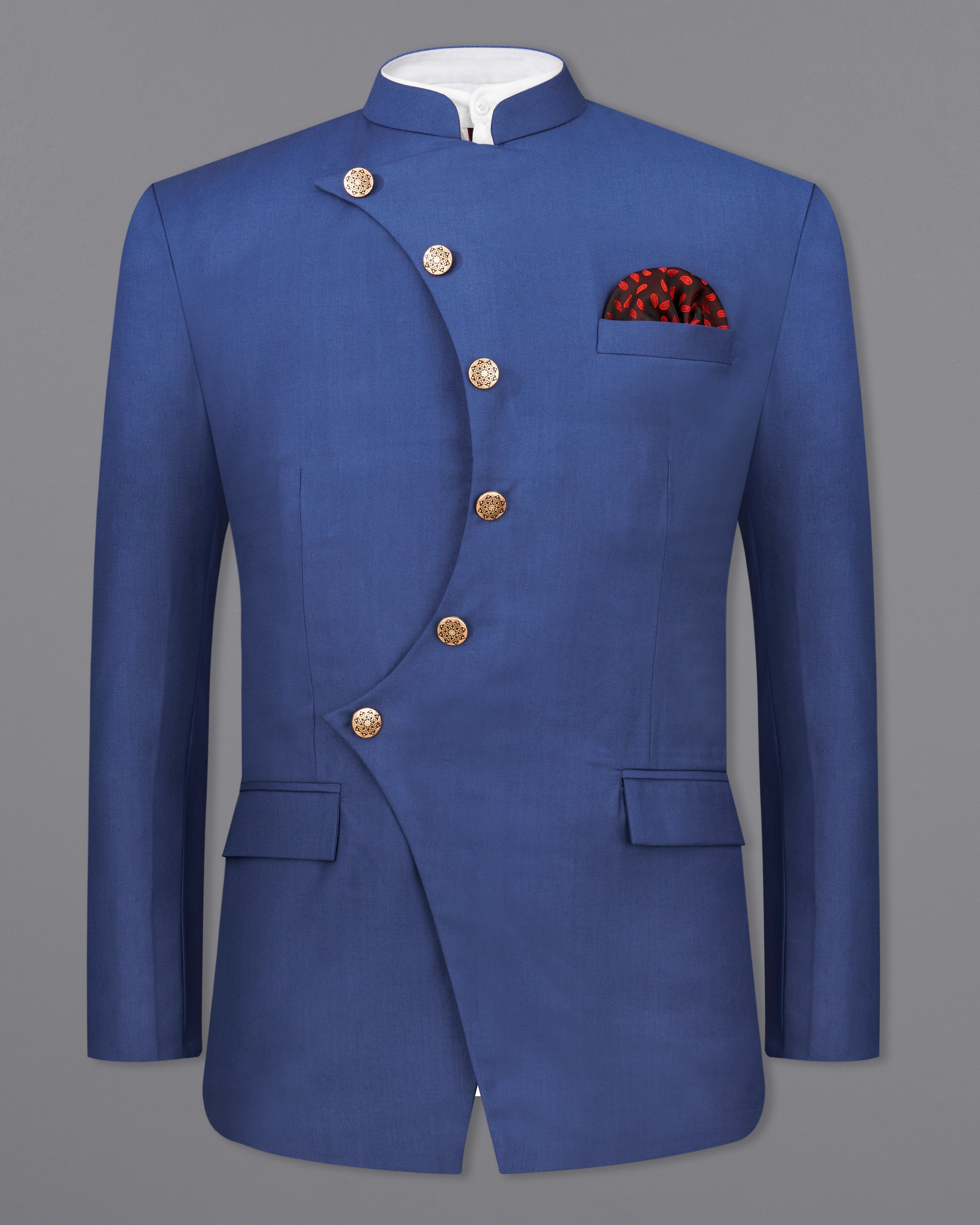 Jodhpuri blazer outlet blue