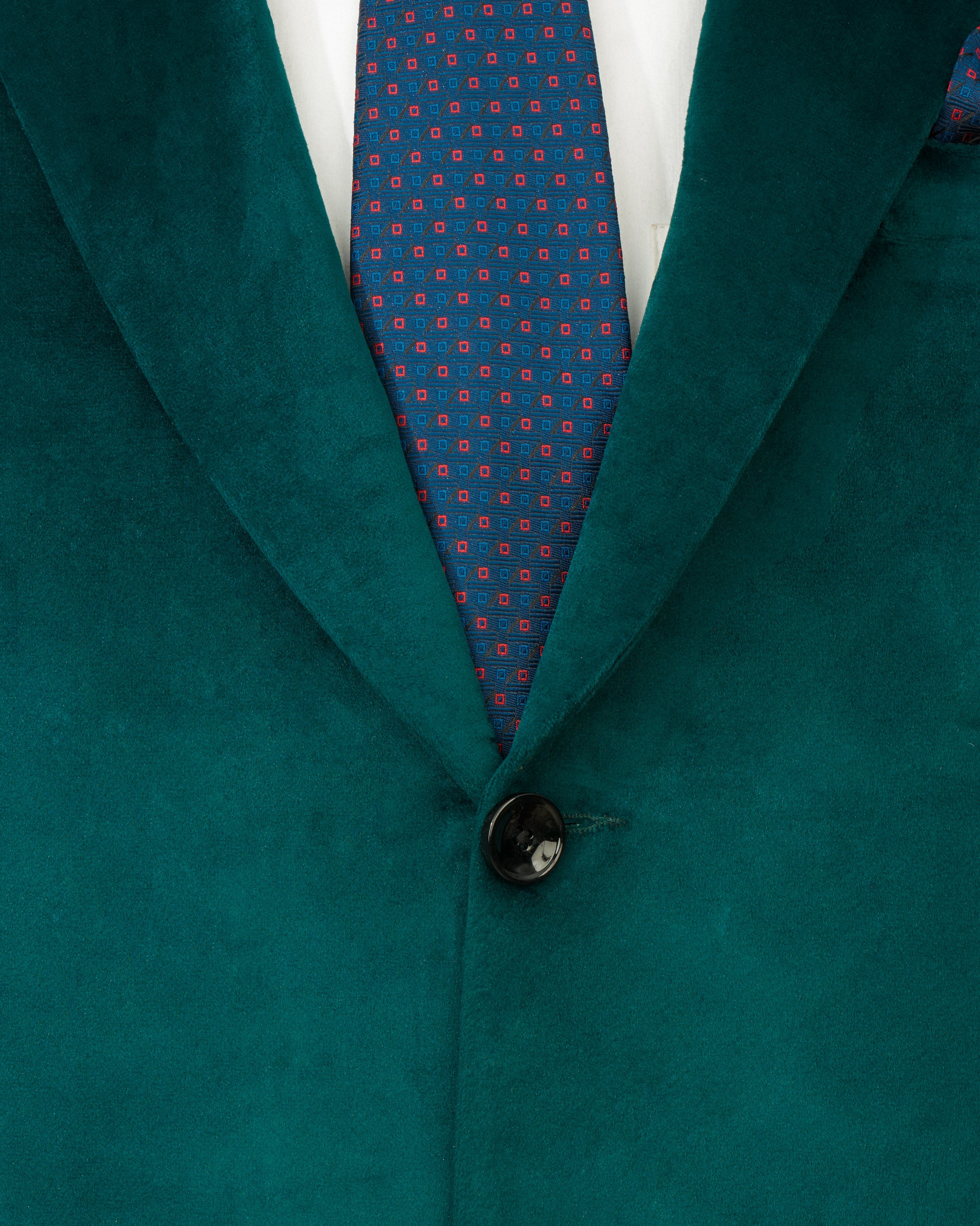 Burnham Green Single Breasted Velvet Blazer BL2574-SB-36,BL2574-SB-38,BL2574-SB-40,BL2574-SB-42,BL2574-SB-44,BL2574-SB-46,BL2574-SB-48,BL2574-SB-50,,BL2574-SB-52,BL2574-SB-54,BL2574-SB-56,BL2574-SB-58,BL2574-SB-60