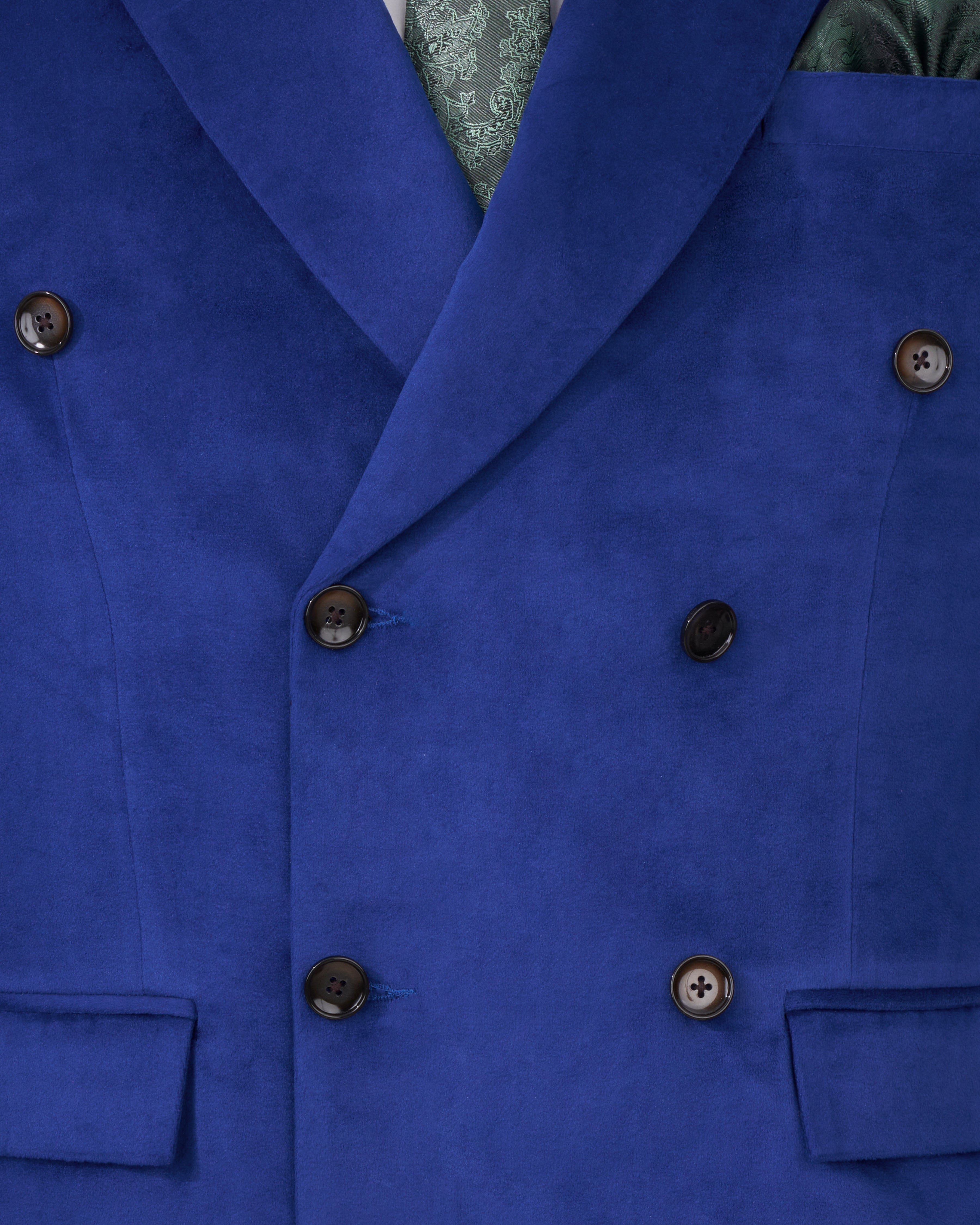 Downriver Blue Double Breasted Velvet Blazer BL2600-DB-36,BL2600-DB-38,BL2600-DB-40,BL2600-DB-42,BL2600-DB-44,BL2600-DB-46,BL2600-DB-48,BL2600-DB-50,,BL2600-DB-52,BL2600-DB-54,BL2600-DB-56,BL2600-DB-58,BL2600-DB-60