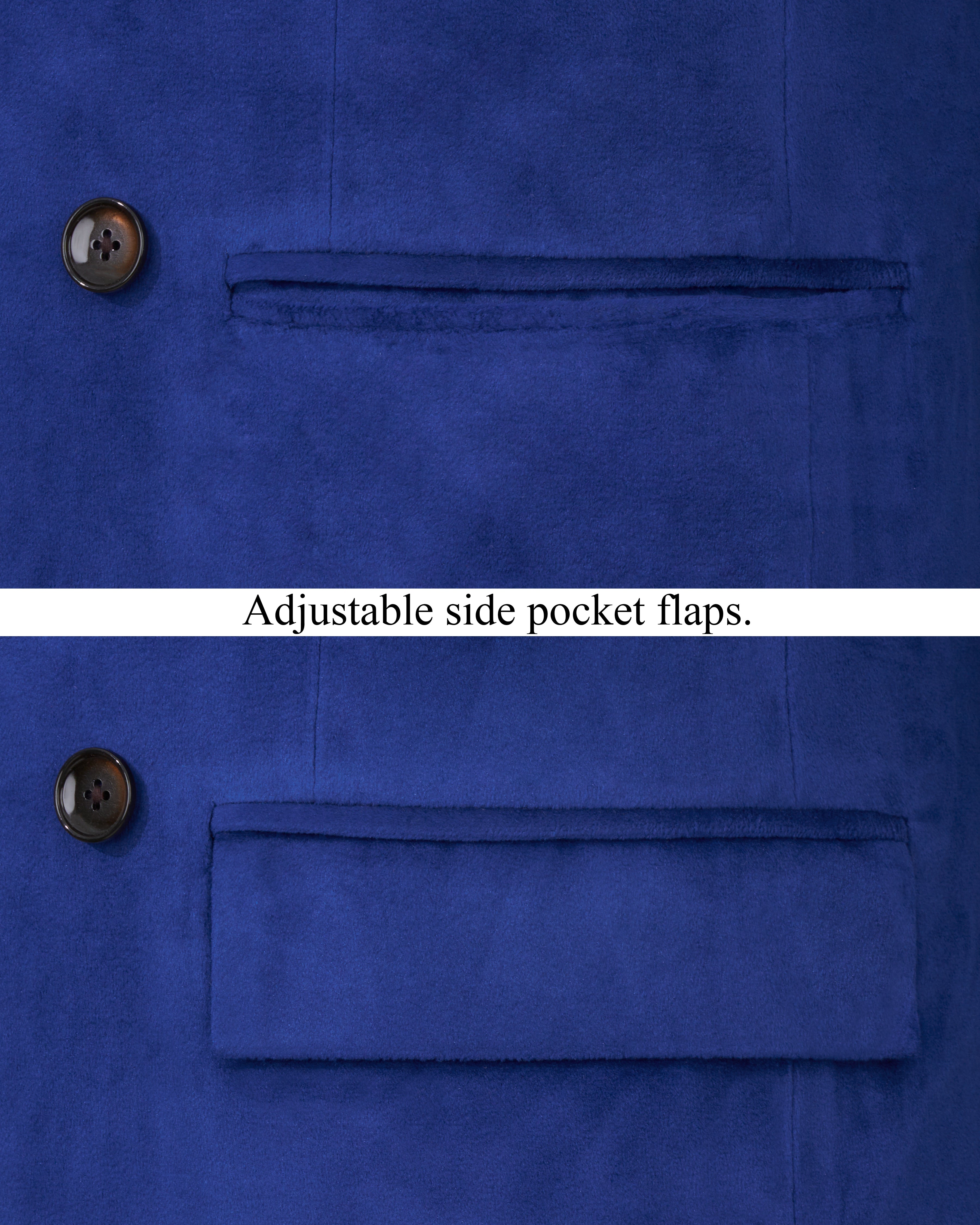 Downriver Blue Double Breasted Velvet Blazer BL2600-DB-36,BL2600-DB-38,BL2600-DB-40,BL2600-DB-42,BL2600-DB-44,BL2600-DB-46,BL2600-DB-48,BL2600-DB-50,,BL2600-DB-52,BL2600-DB-54,BL2600-DB-56,BL2600-DB-58,BL2600-DB-60