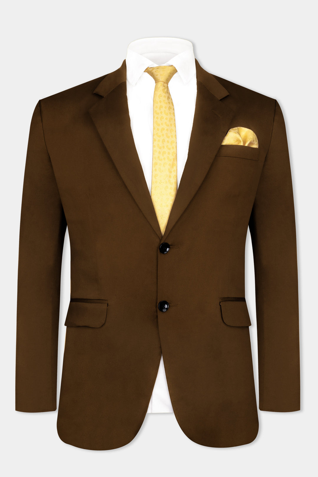 Brown Blazer Matching Shirt and Pants || Brown Blazer Combination -  TiptopGents
