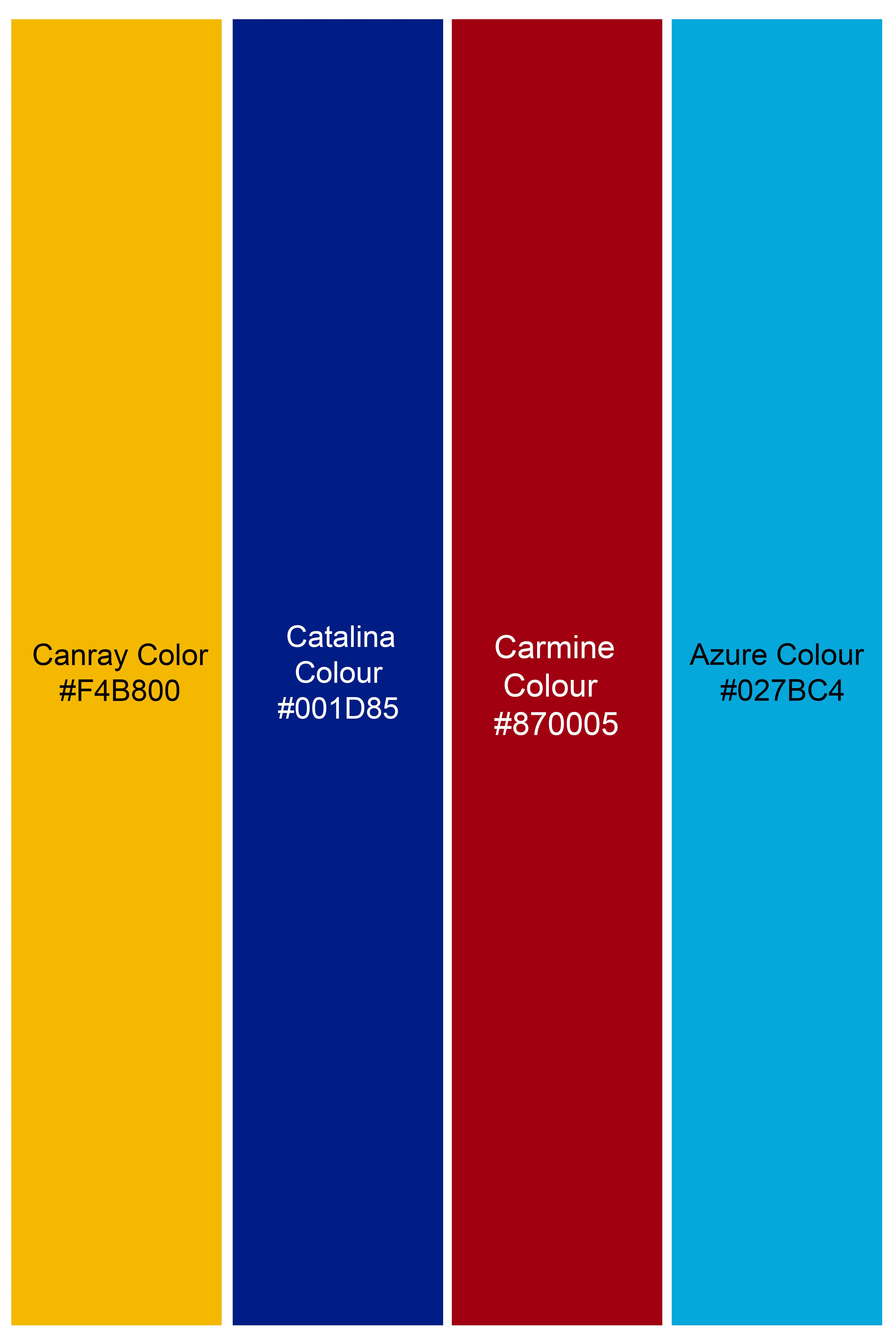Canray Orange and Catalina Blue Multicolour Cotton Thread Embroidered Bandhgala Designer Blazer BL2888-BG-36, BL2888-BG-38, BL2888-BG-40, BL2888-BG-42, BL2888-BG-44, BL2888-BG-46, BL2888-BG-48, BL2888-BG-50, BL2888-BG-88, BL2888-BG-54, BL2888-BG-56, BL2888-BG-58, BL2888-BG-60