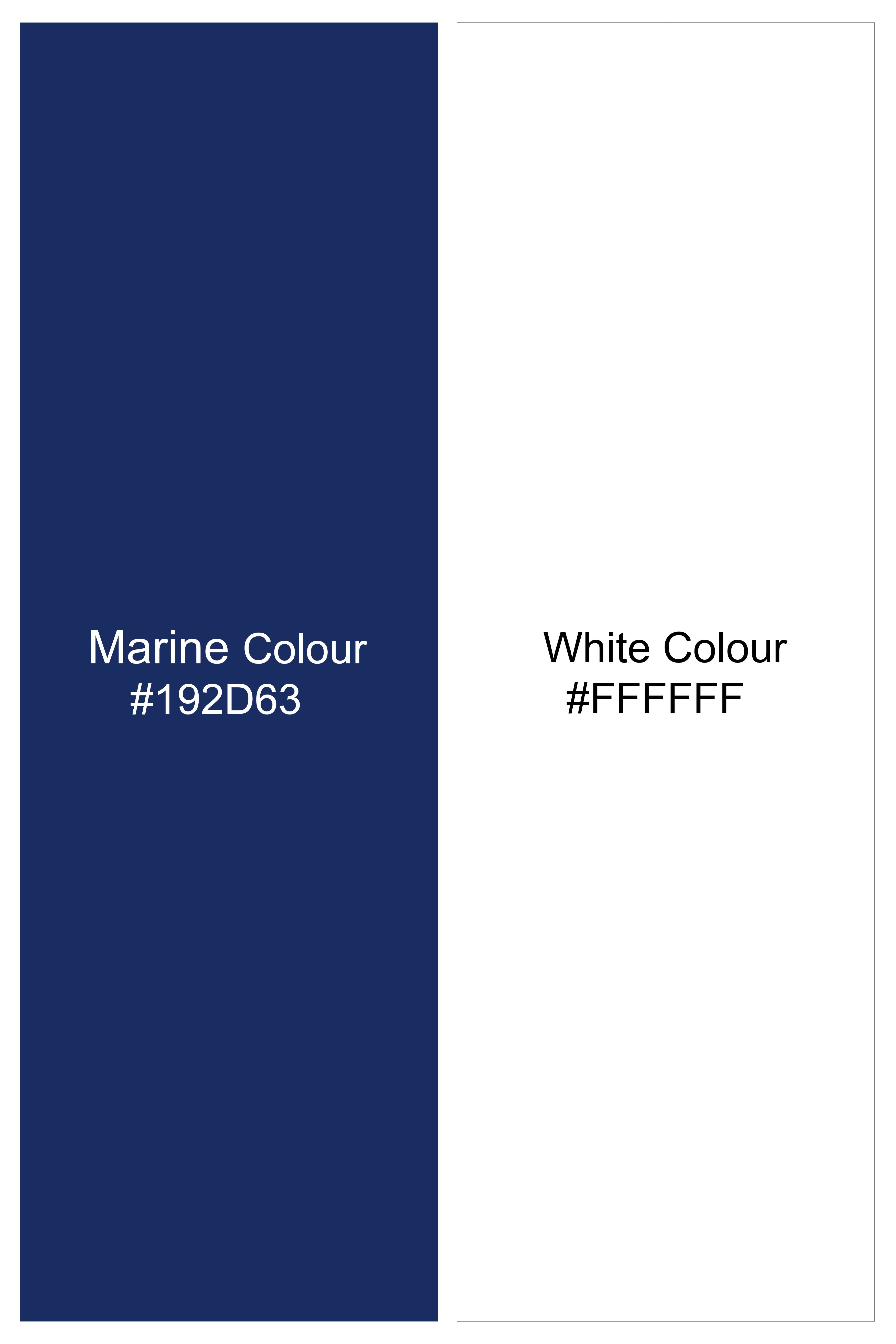 Marine Blue and White Windowpane Wool Rich Double Breasted Blazer BL3095-DB-36, BL3095-DB-38, BL3095-DB-40, BL3095-DB-42, BL3095-DB-44, BL3095-DB-46, BL3095-DB-48, BL3095-DB-50, BL3095-DB-52, BL3095-DB-54, BL3095-DB-56, BL3095-DB-58, BL3095-DB-60