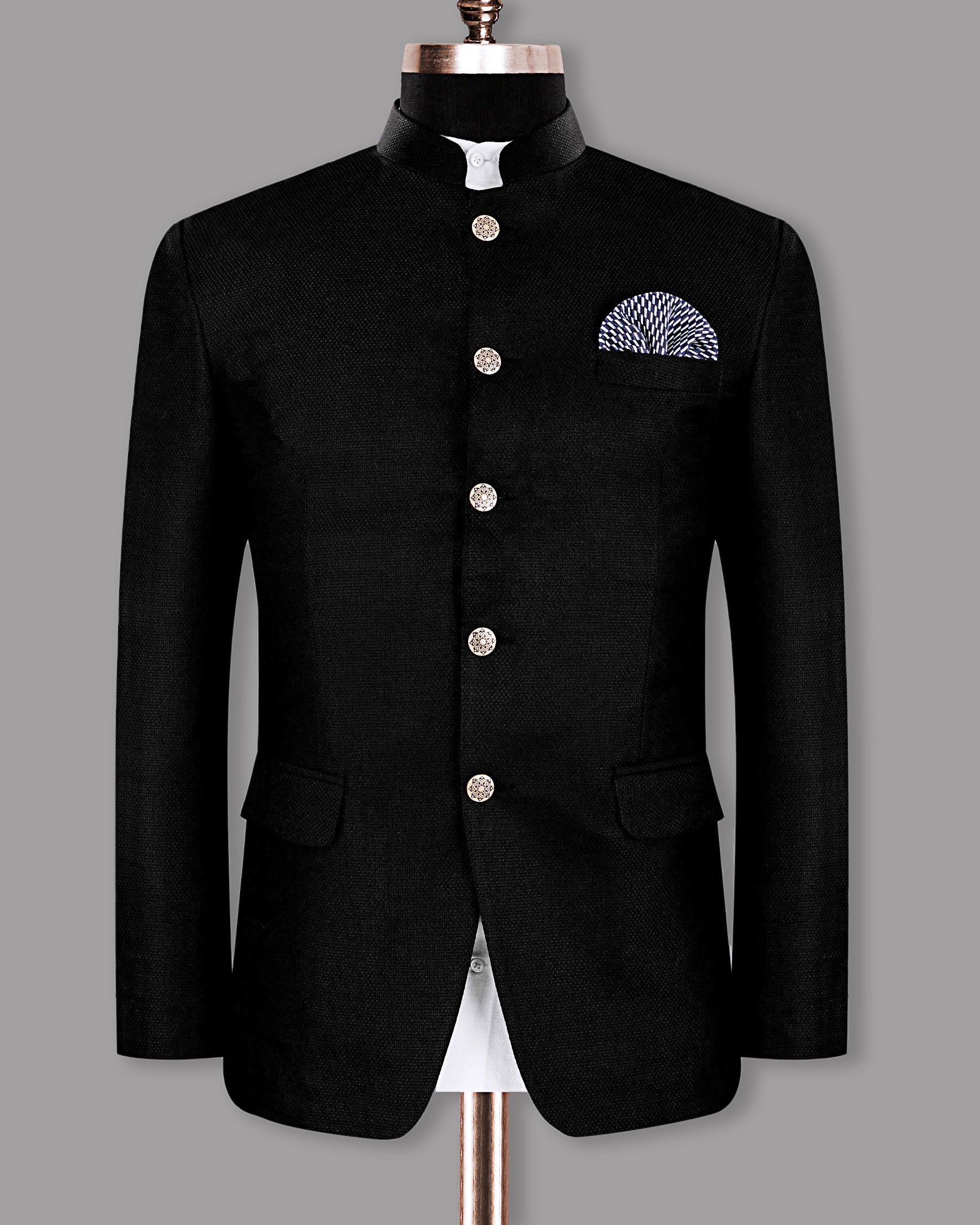 Jodhpuri black blazer hotsell