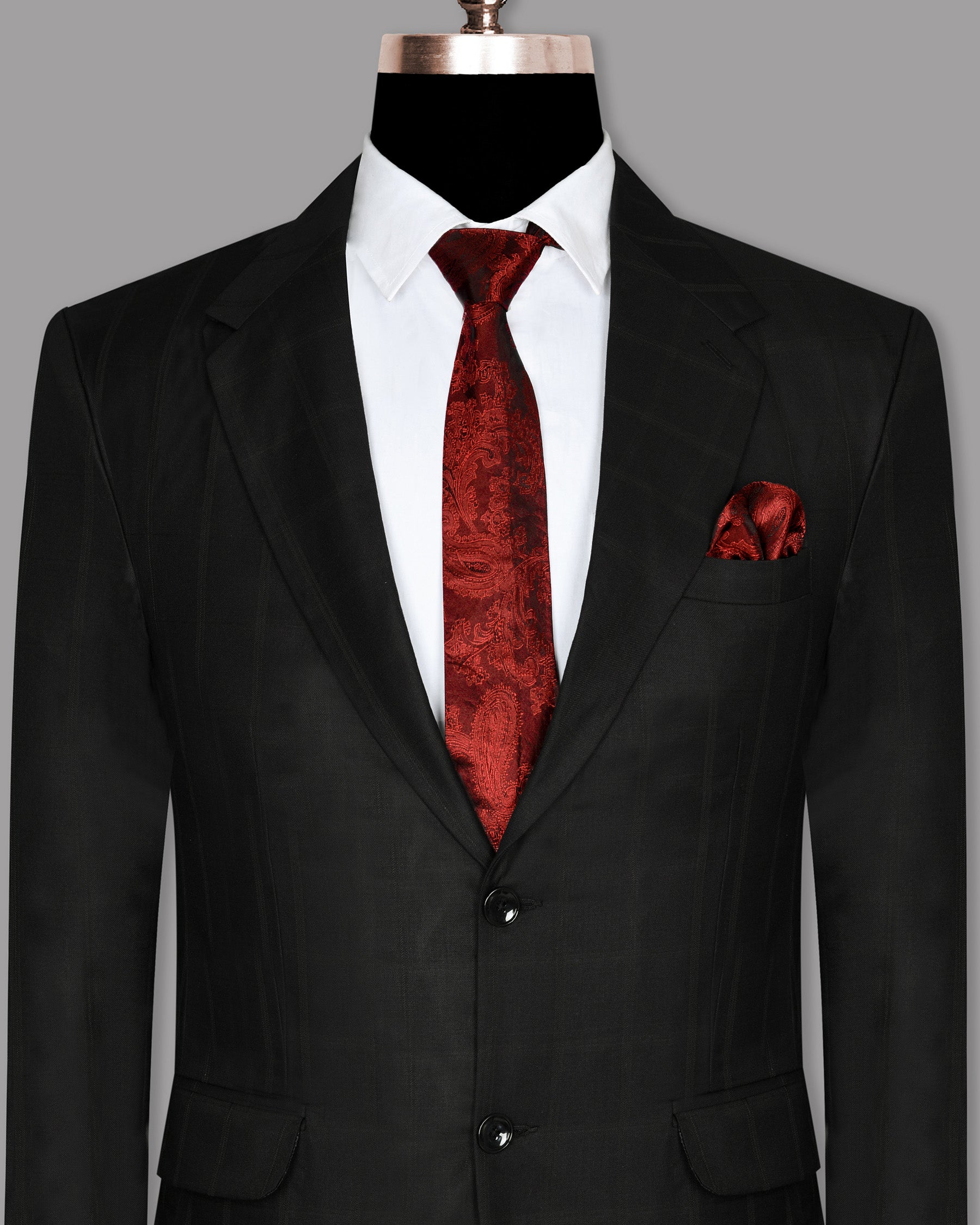 Coffee Tonal Windowpane Wool Blazer BL705SB-36, BL705SB-38, BL705SB-40, BL705SB-42, BL705SB-44, BL705SB-46, BL705SB-56, BL705SB-58, BL705SB-52, BL705SB-54, BL705SB-48, BL705SB-50, BL705SB-60