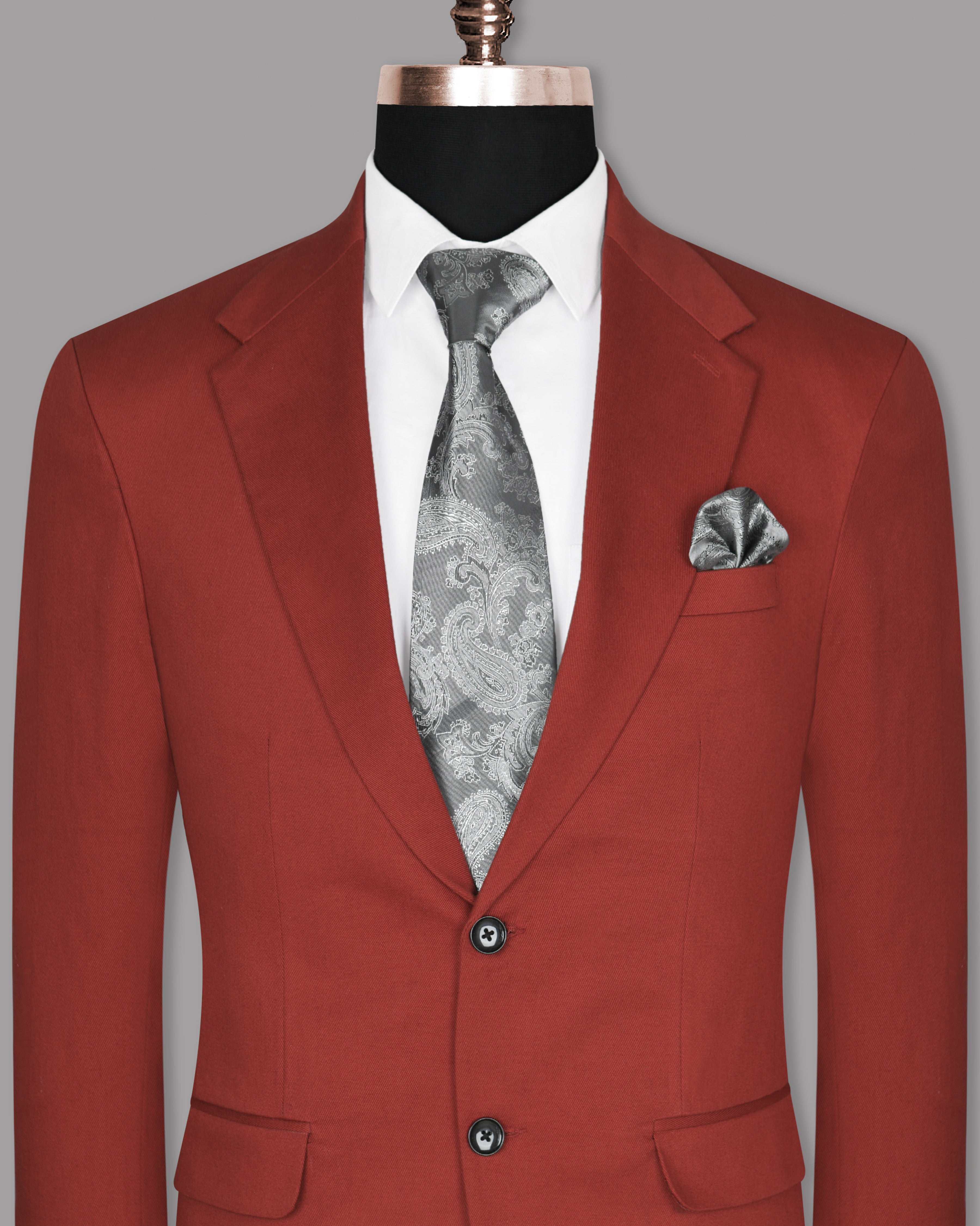 Rust Red Premium Cotton Sport Blazer BL861-SB-46, BL861-SB-44, BL861-SB-48, BL861-SB-58, BL861-SB-36, BL861-SB-38, BL861-SB-40, BL861-SB-42, BL861-SB-54, BL861-SB-52, BL861-SB-50, BL861-SB-56, BL861-SB-60