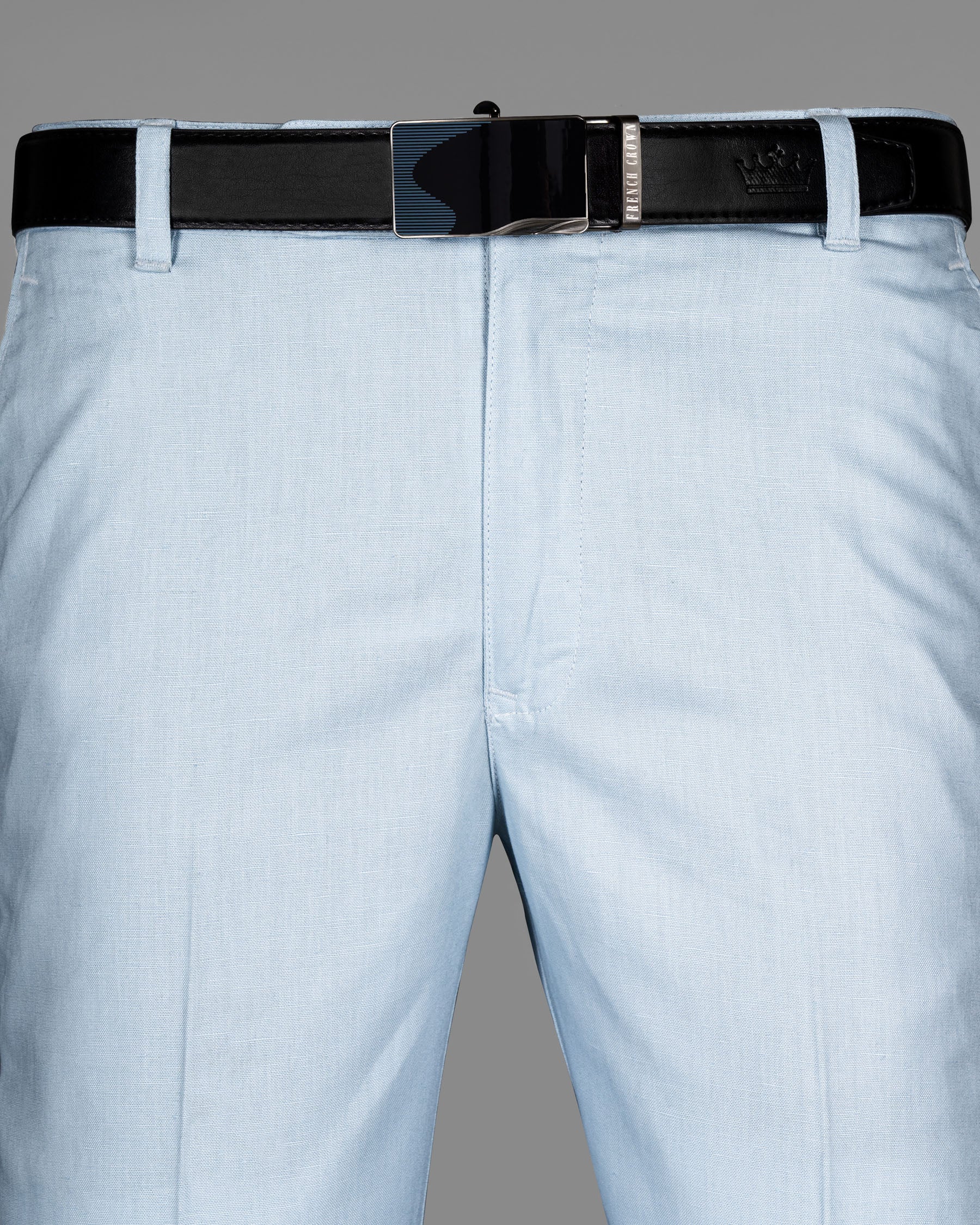 Glossy Black wave Patterned buckle No hole Reversible jade Black and Brown Vegan Leather Handcrafted Belt BT035-28, BT035-30, BT035-32, BT035-34, BT035-36, BT035-38