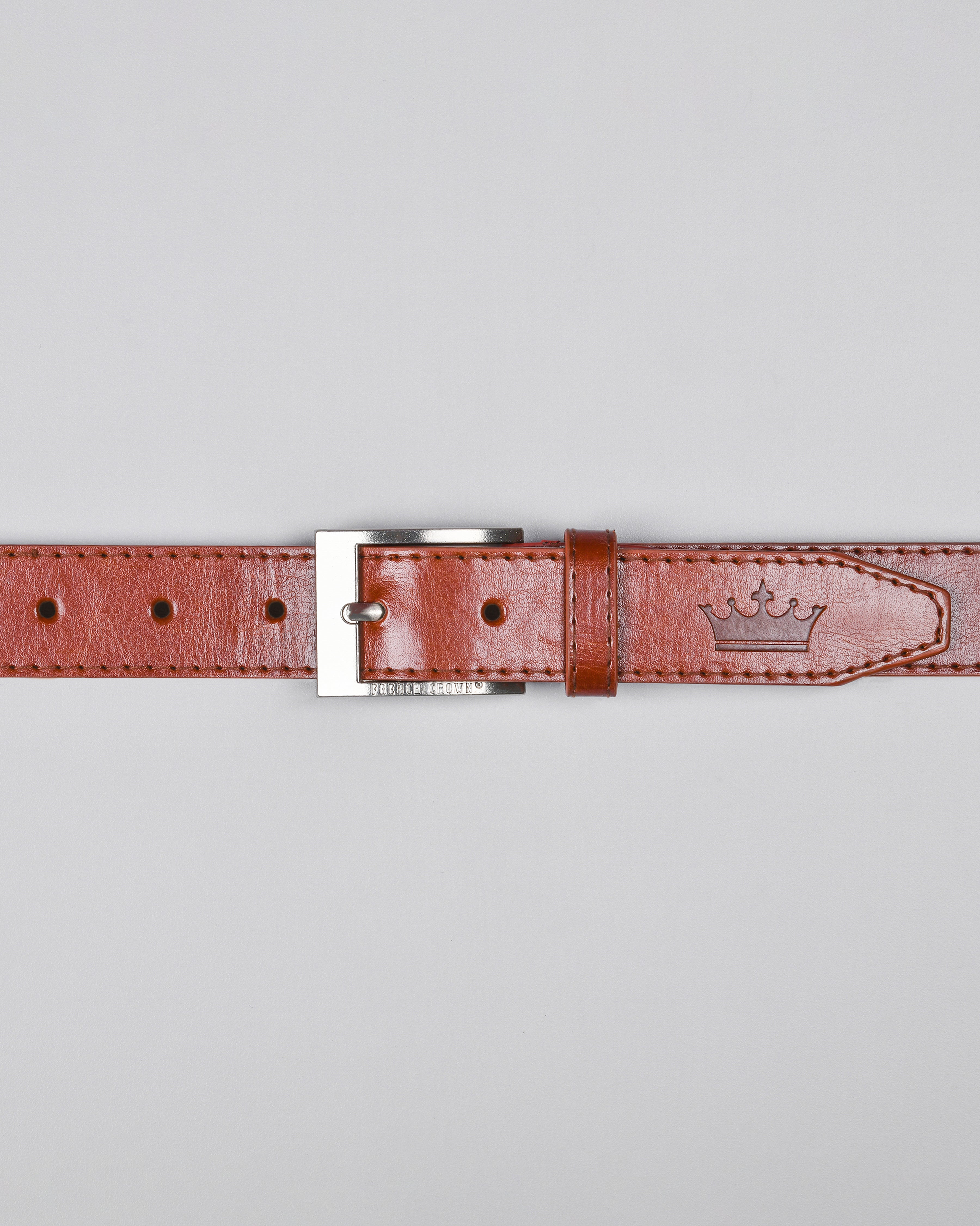Tan Vegan Leather Handcrafted Belt BT01-36, BT01-38, BT01-30, BT01-34, BT01-32, BT01-28