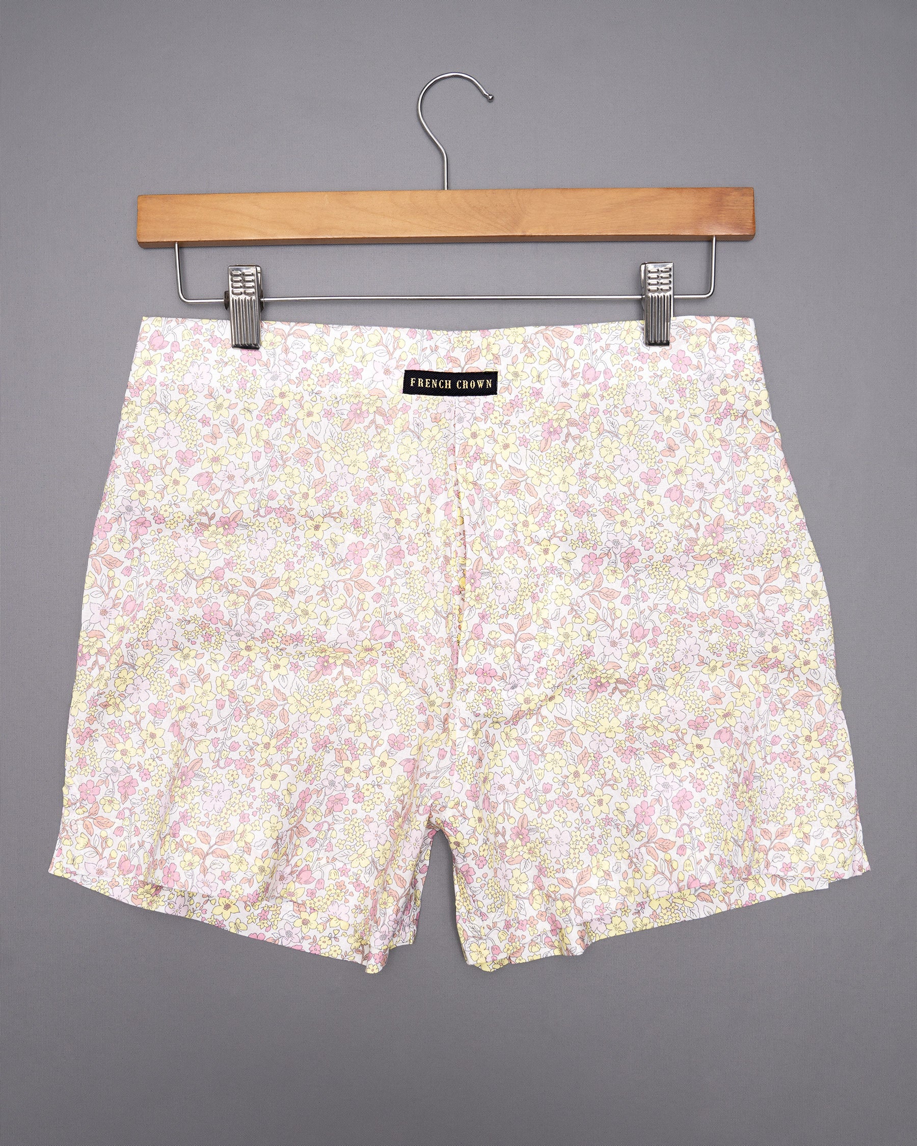 Cararra Flowers Print Premium Cotton Boxers BX375-01-28, BX375-01-30, BX375-01-32, BX375-01-34, BX375-01-36, BX375-01-38, BX375-01-40, BX375-01-42, BX375-01-44