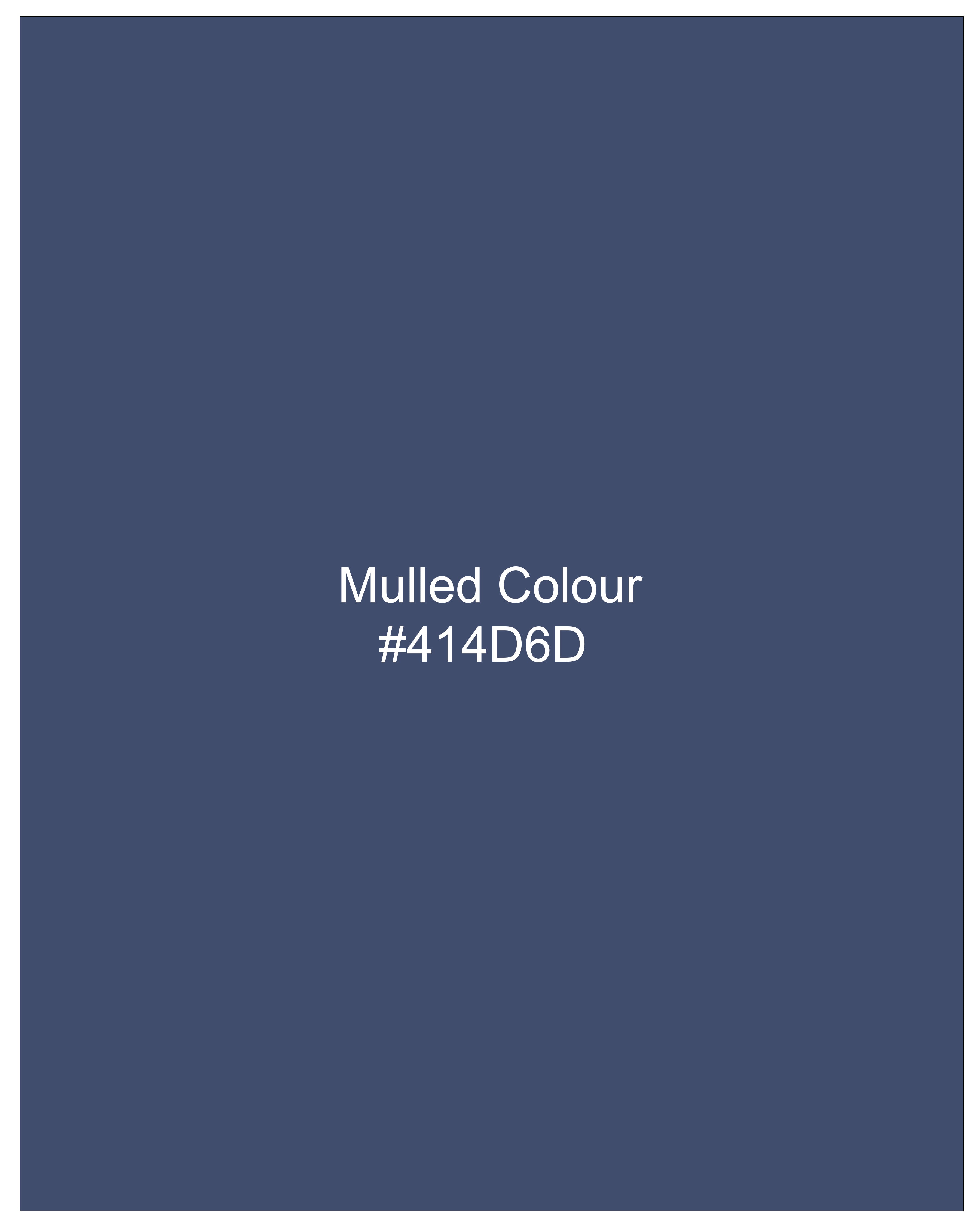 Mulled Blue Textured Denim Boxers BX427-28, BX427-30, BX427-32, BX427-34, BX427-36, BX427-38, BX427-40, BX427-42, BX427-44