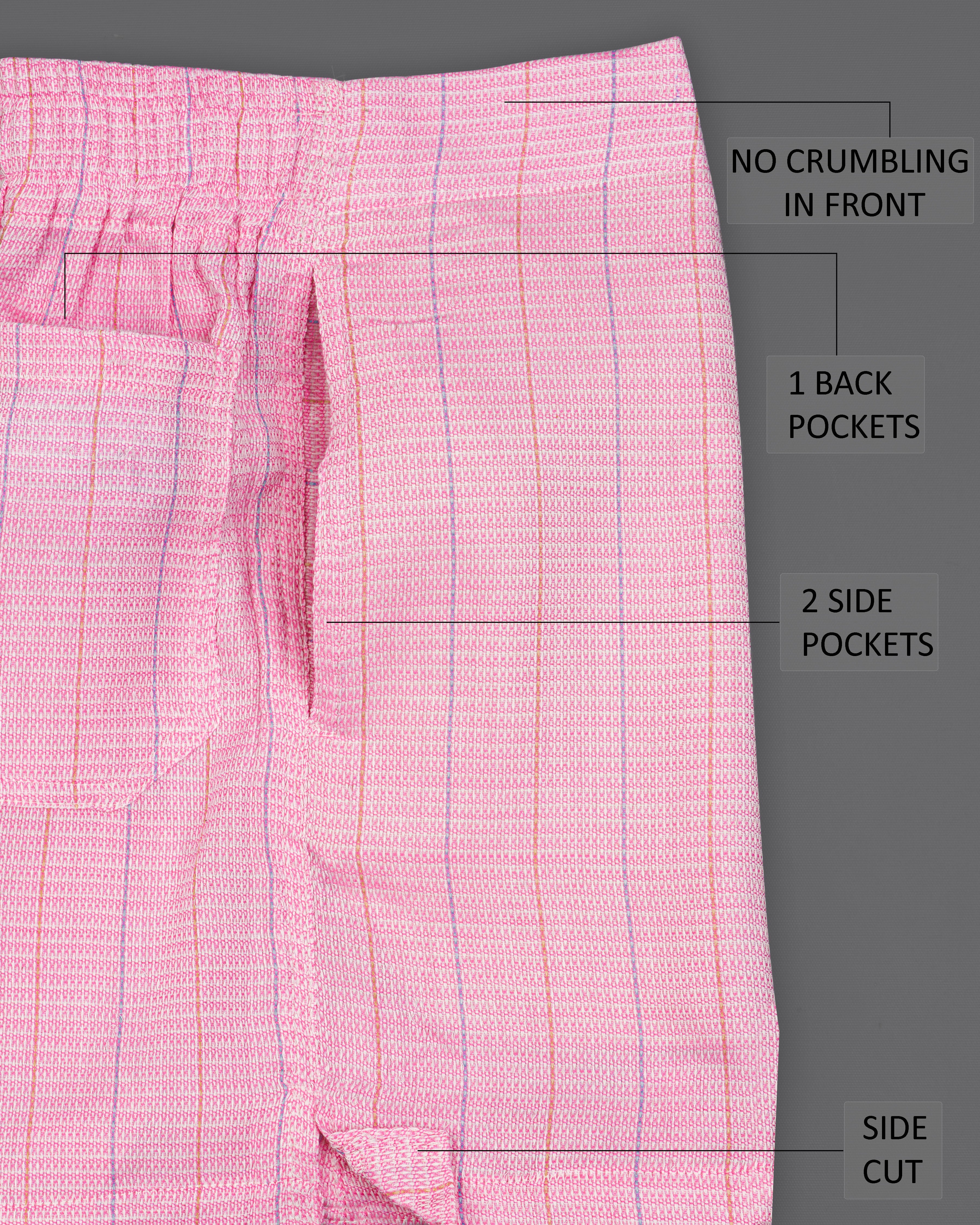 Bastille Purple with Deep Cerise Pink Rose Printed Twill Premium Cotton Boxers and Blossom Pink Striped Dobby Boxers BX485-BX486-28, BX485-BX486-30, BX485-BX486-32, BX485-BX486-34, BX485-BX486-36, BX485-BX486-38, BX485-BX486-40, BX485-BX486-42, BX485-BX486-44