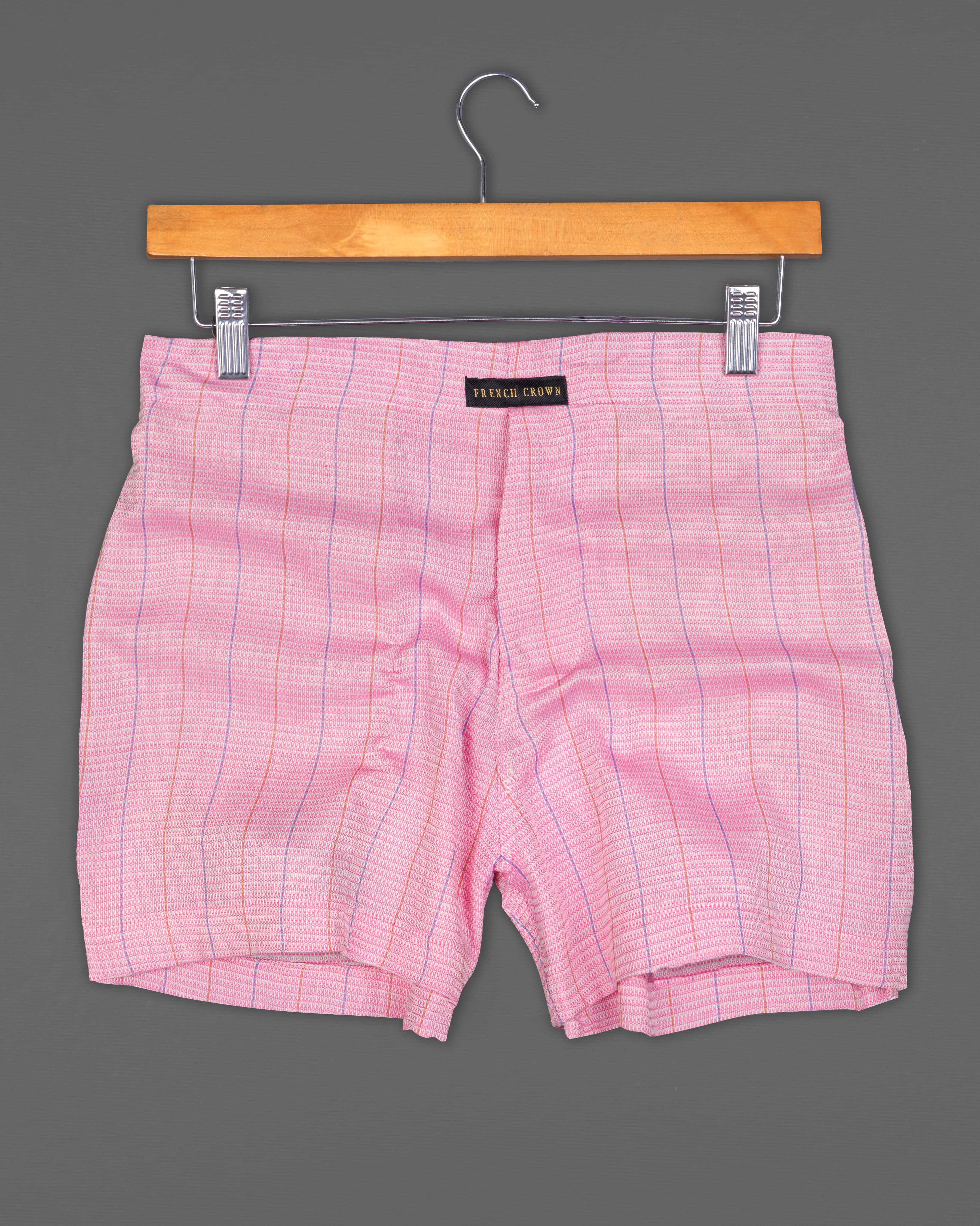 Blossom Pink Striped Dobby Boxers BX486-28, BX486-30, BX486-32, BX486-34, BX486-36, BX486-38, BX486-40, BX486-42, BX486-44