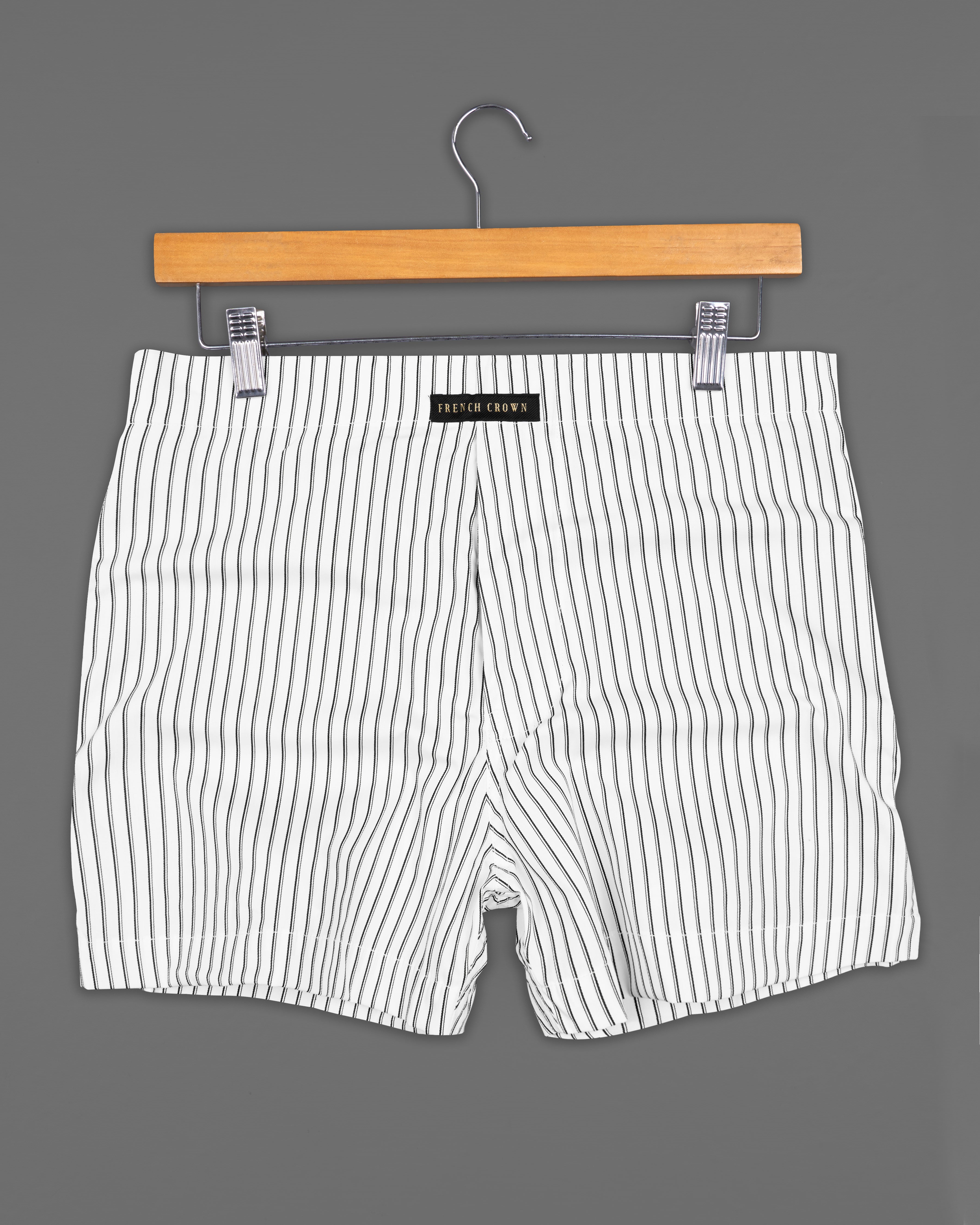 White and Black Striped Dobby Boxers BX500-28, BX500-30, BX500-32, BX500-34, BX500-36, BX500-38, BX500-40, BX500-42, BX500-44