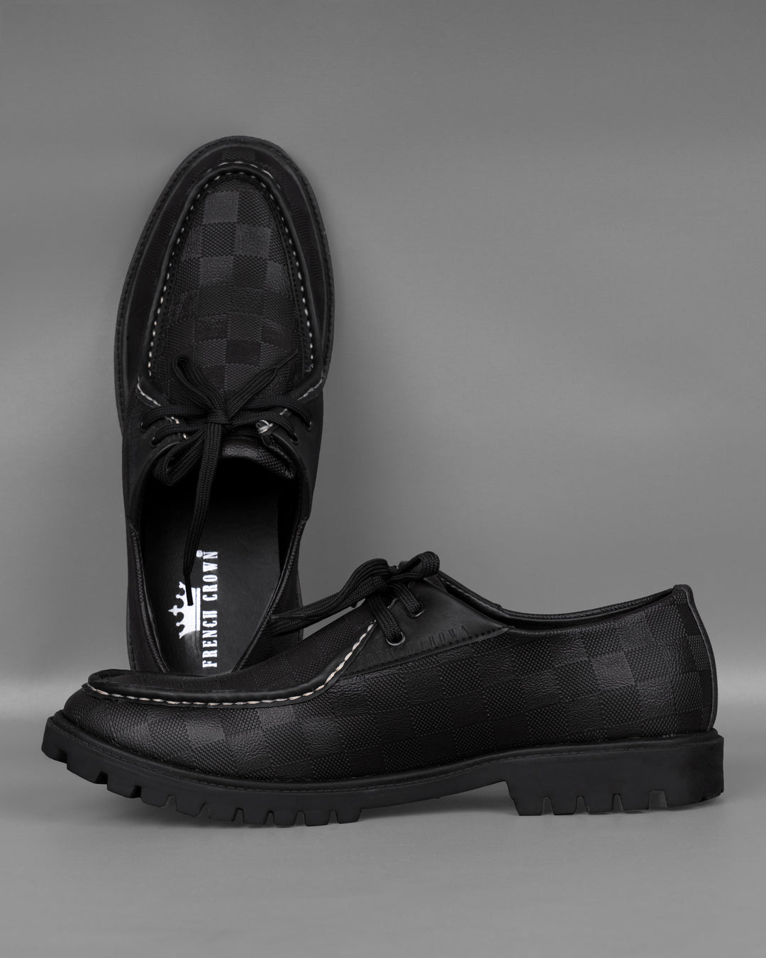 Black Boat Shoes For Men