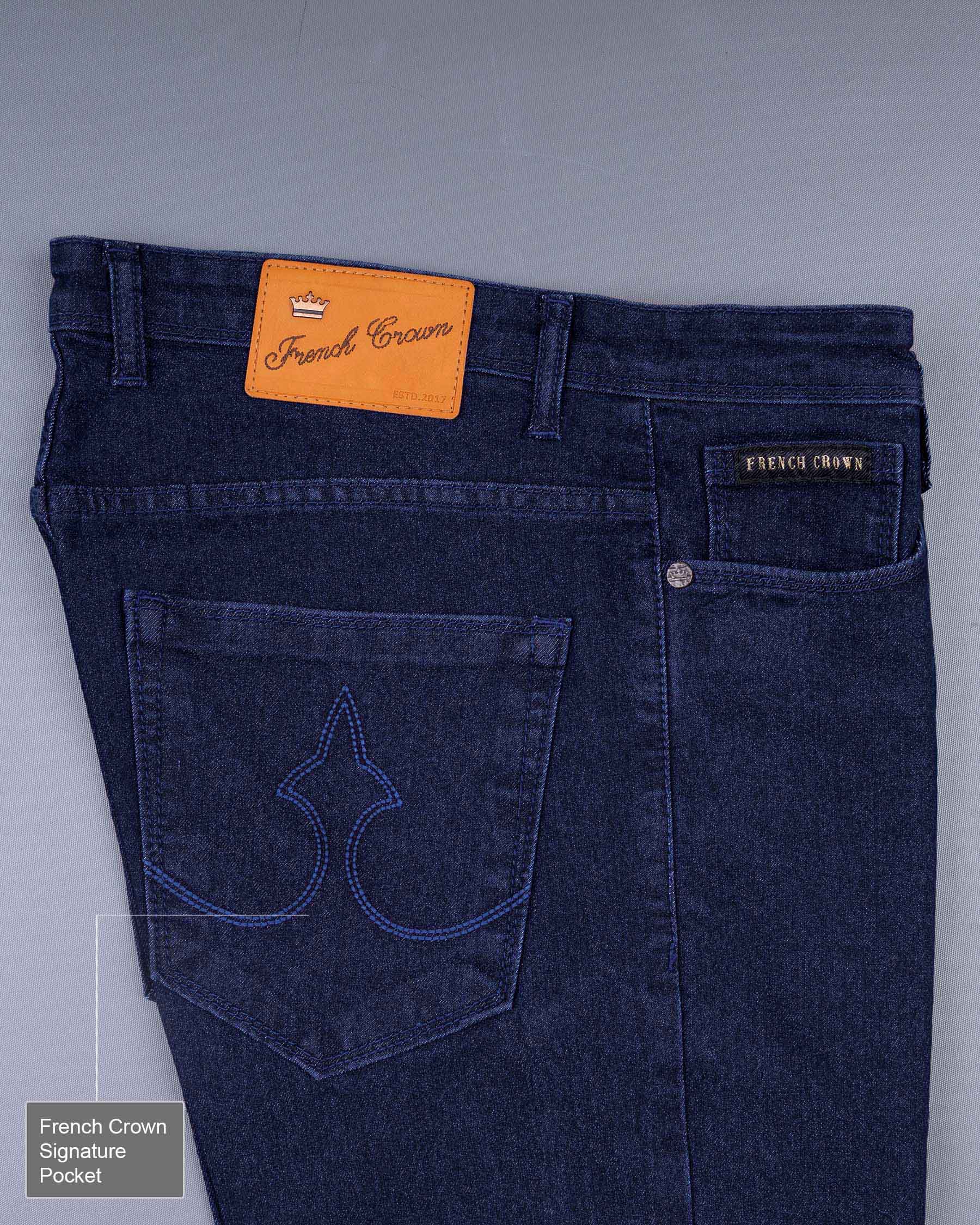 Haiti Blue Clean Look Stretchable Denim J117-32, J117-34, J117-36, J117-38, J117-40