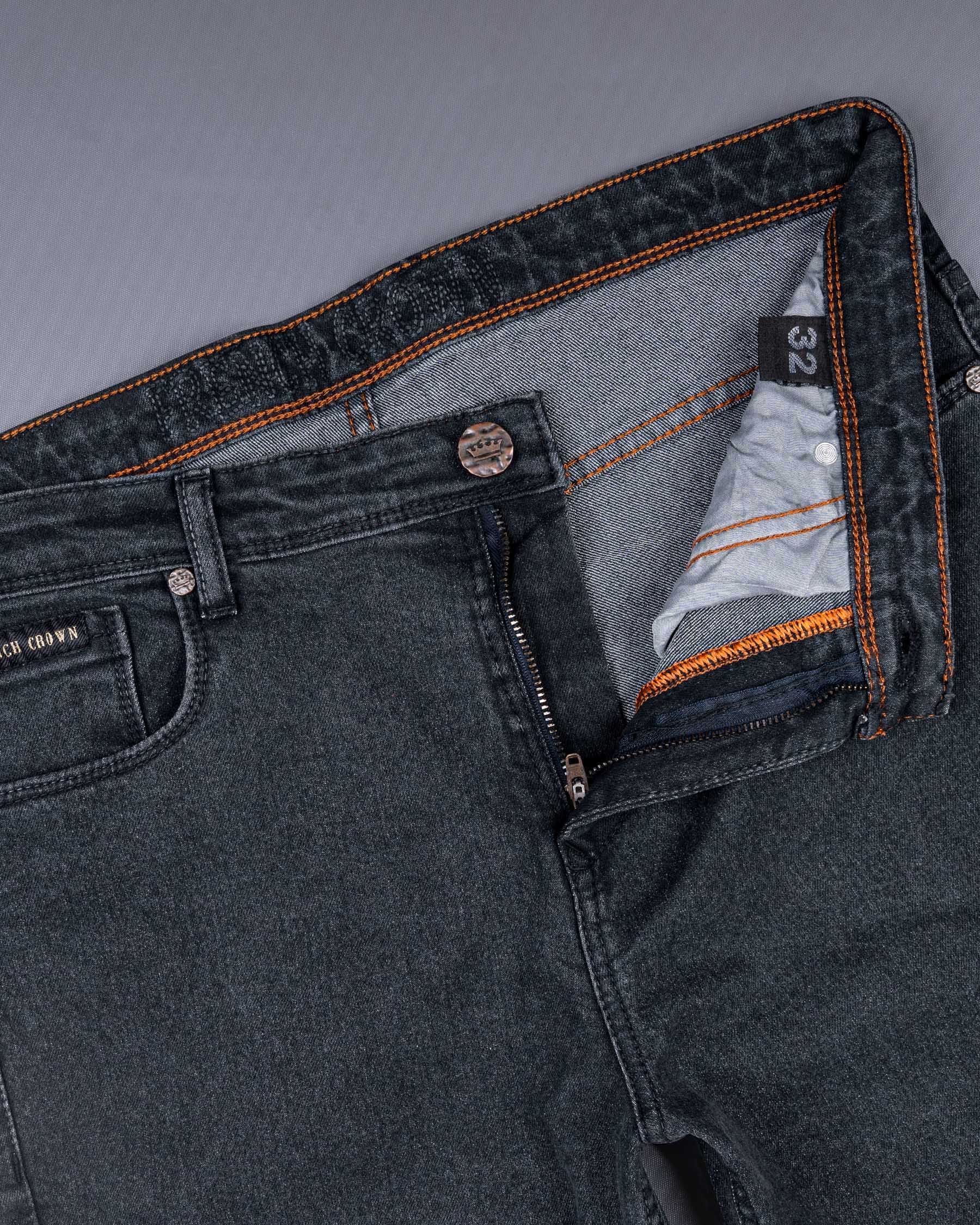 Tuna Gray Rinsed Clean Look Stretchable Denim J121-32, J121-34, J121-36, J121-38, J121-40