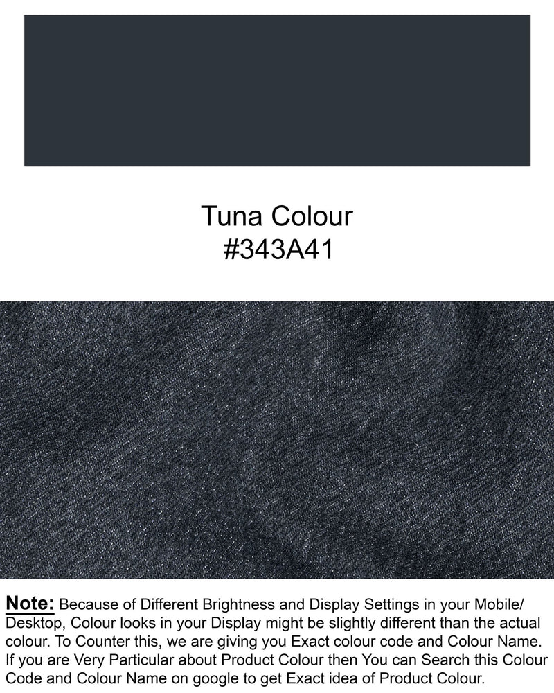 Tuna Gray Rinsed Clean Look Stretchable Denim J121-32, J121-34, J121-36, J121-38, J121-40