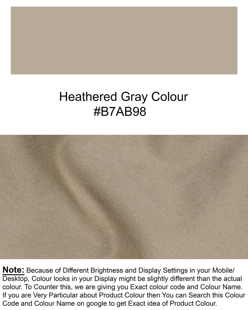 Heathered light Brown Clean Look Stretchable Denim J126-32, J126-34, J126-36, J126-38, J126-40