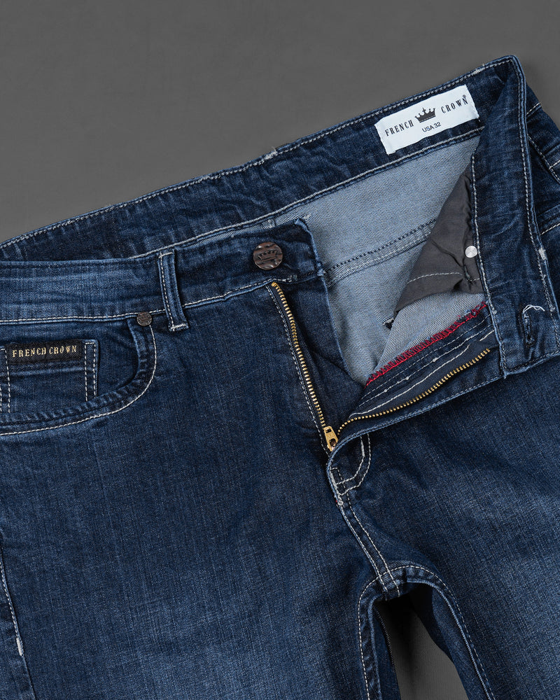 Limed Spurce Rinse Wash Clean Look Stretchable Denim J140-32, J140-34, J140-36, J140-38, J140-40
