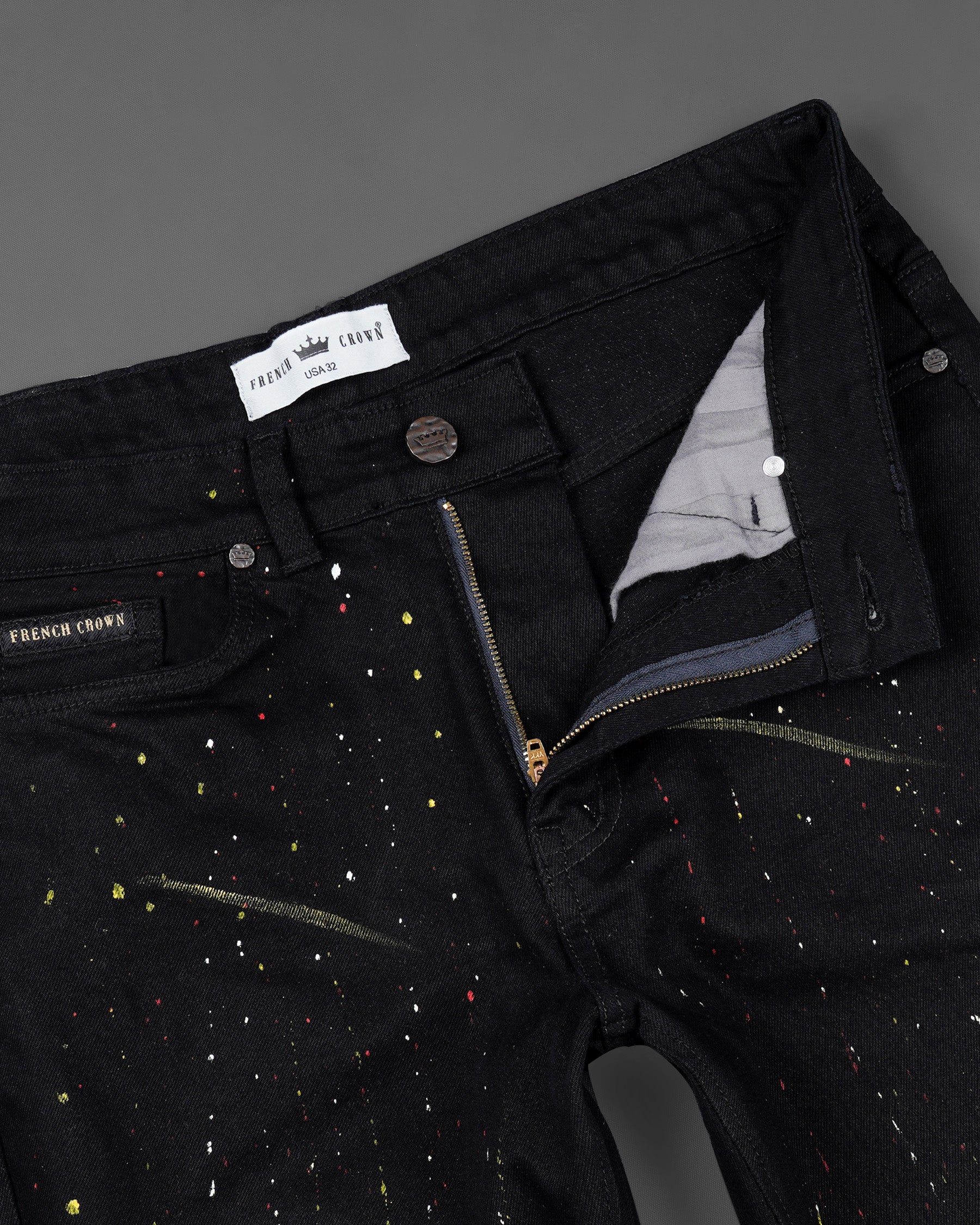 lildenimjean cocoon jean black 32