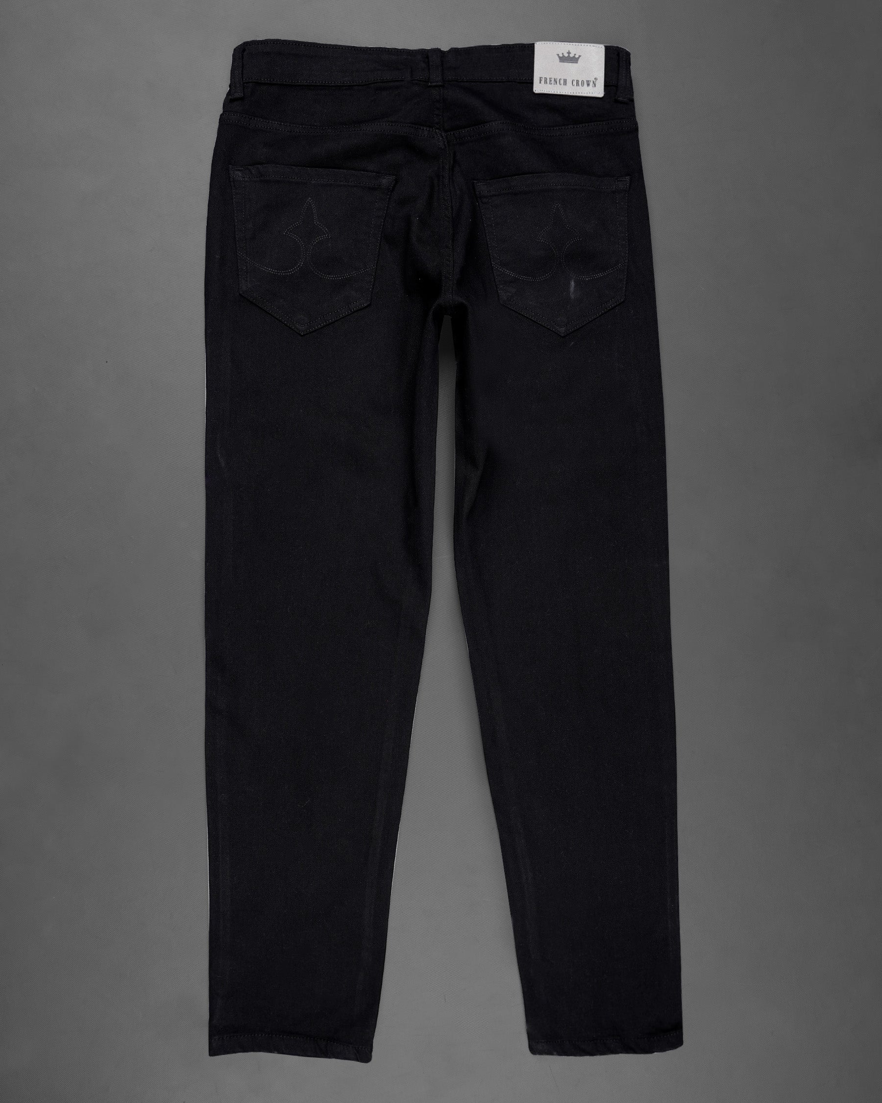 MINEDENIM 19AW Black Denim Painting SH minedenim Black denim check