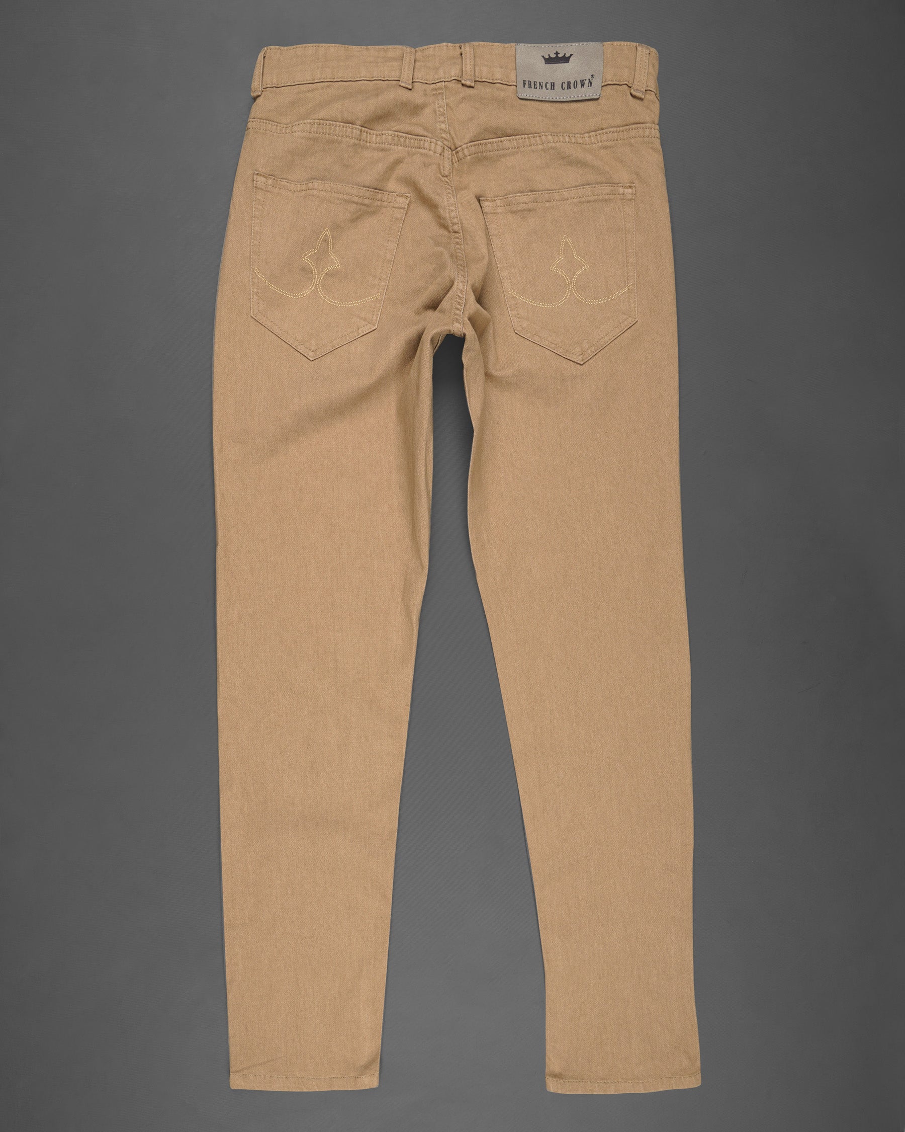 Olive Slim Fit Knitted Denim Jeans – Derby Clothing Pvt. Ltd.