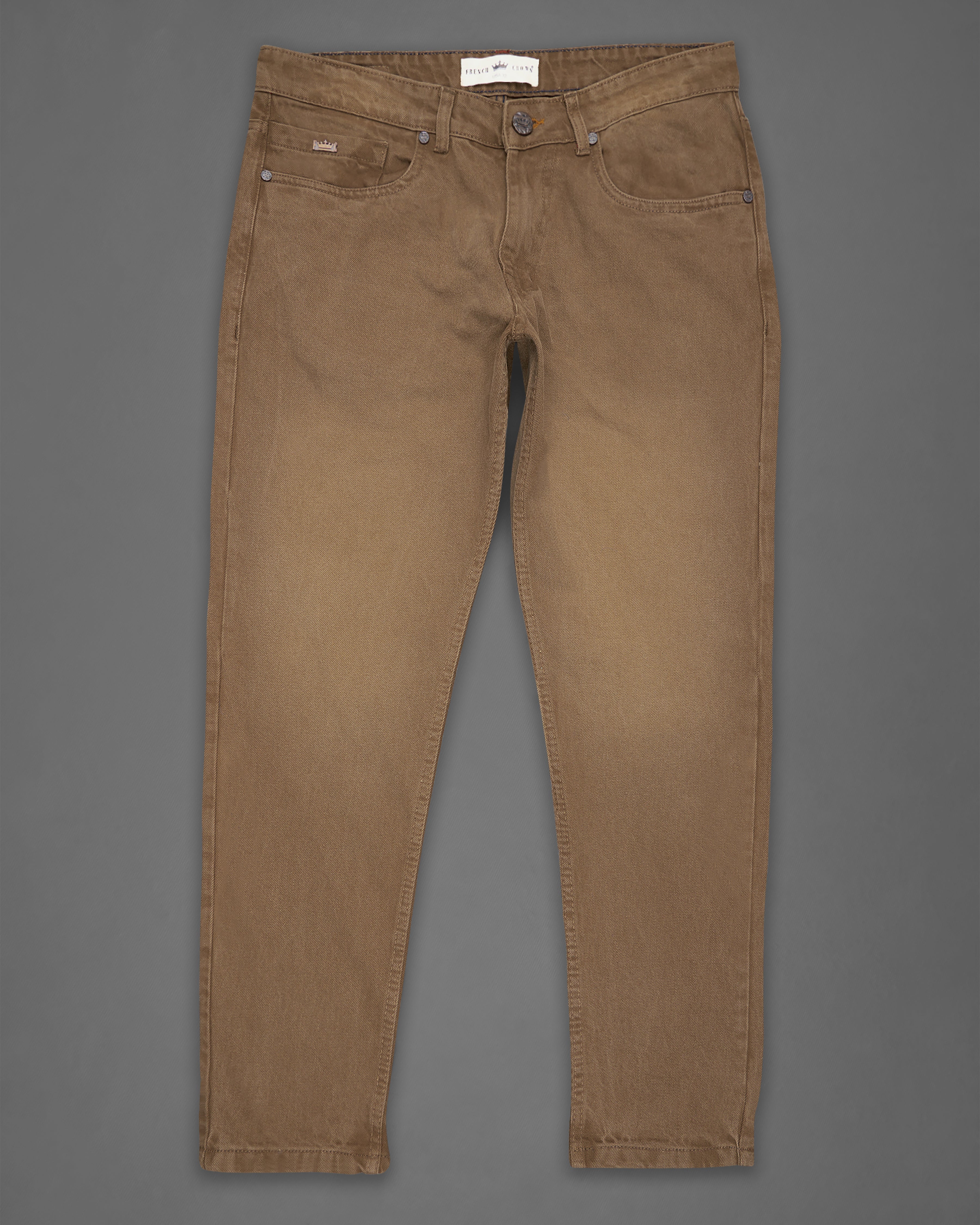 Number (N)ine Brown Denim Jeans - SILVER LEAGUE