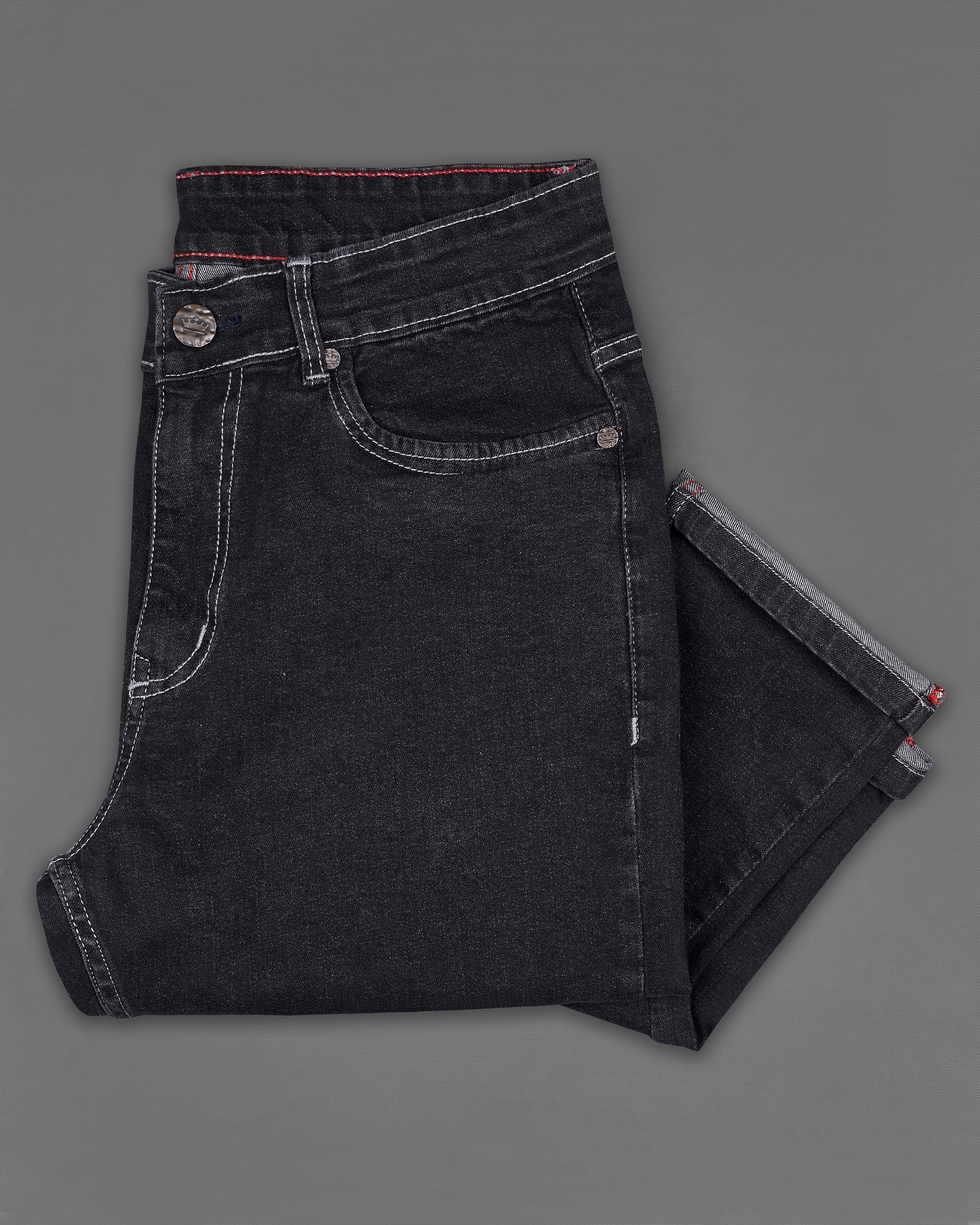 Baltic Black Rinse Wash Stretchable Denim J177-32, J177-34, J177-36, J177-38, J177-40