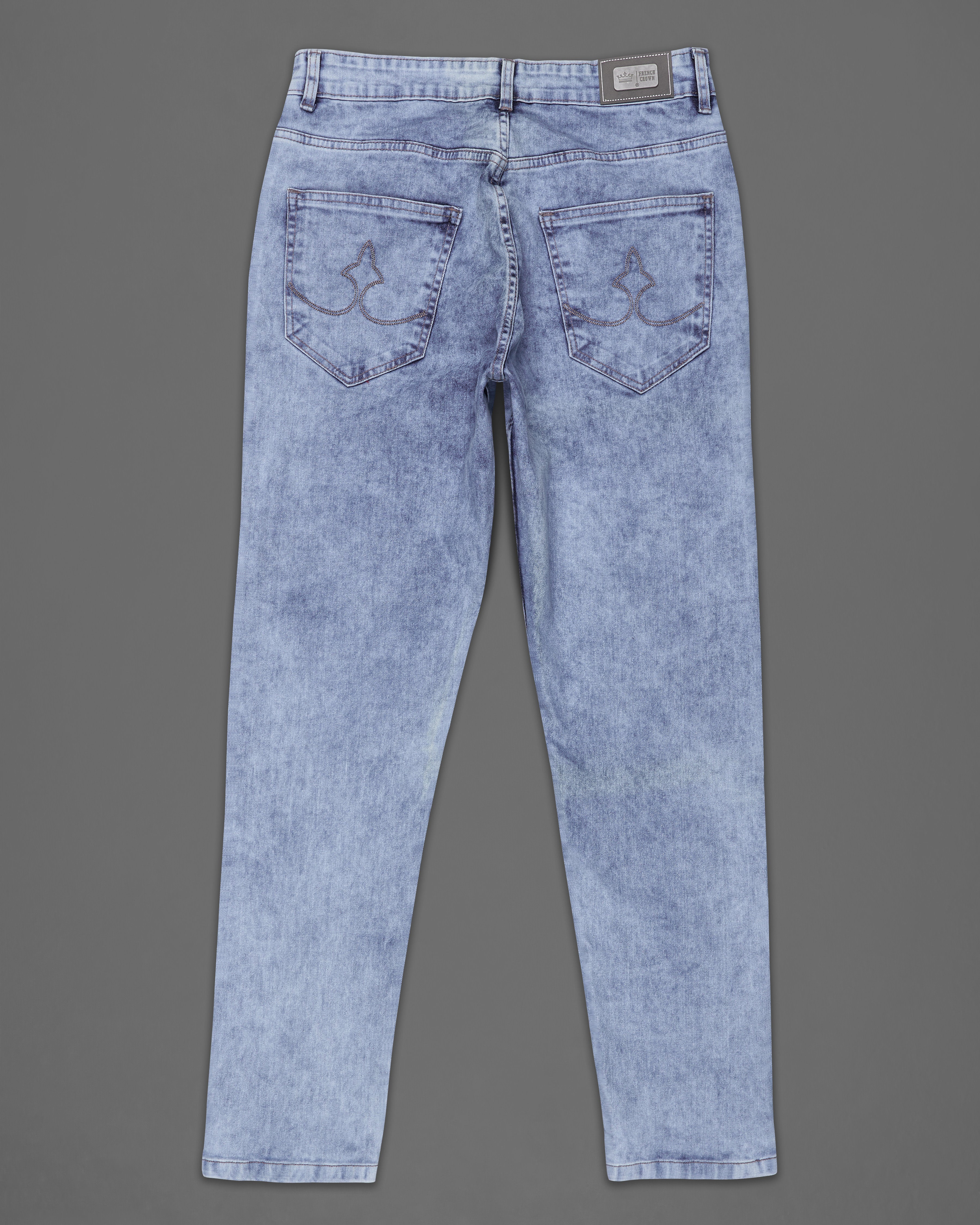 Yonder Blue Acid Wash Stretchable Denim J181-32, J181-34, J181-36, J181-38, J181-40