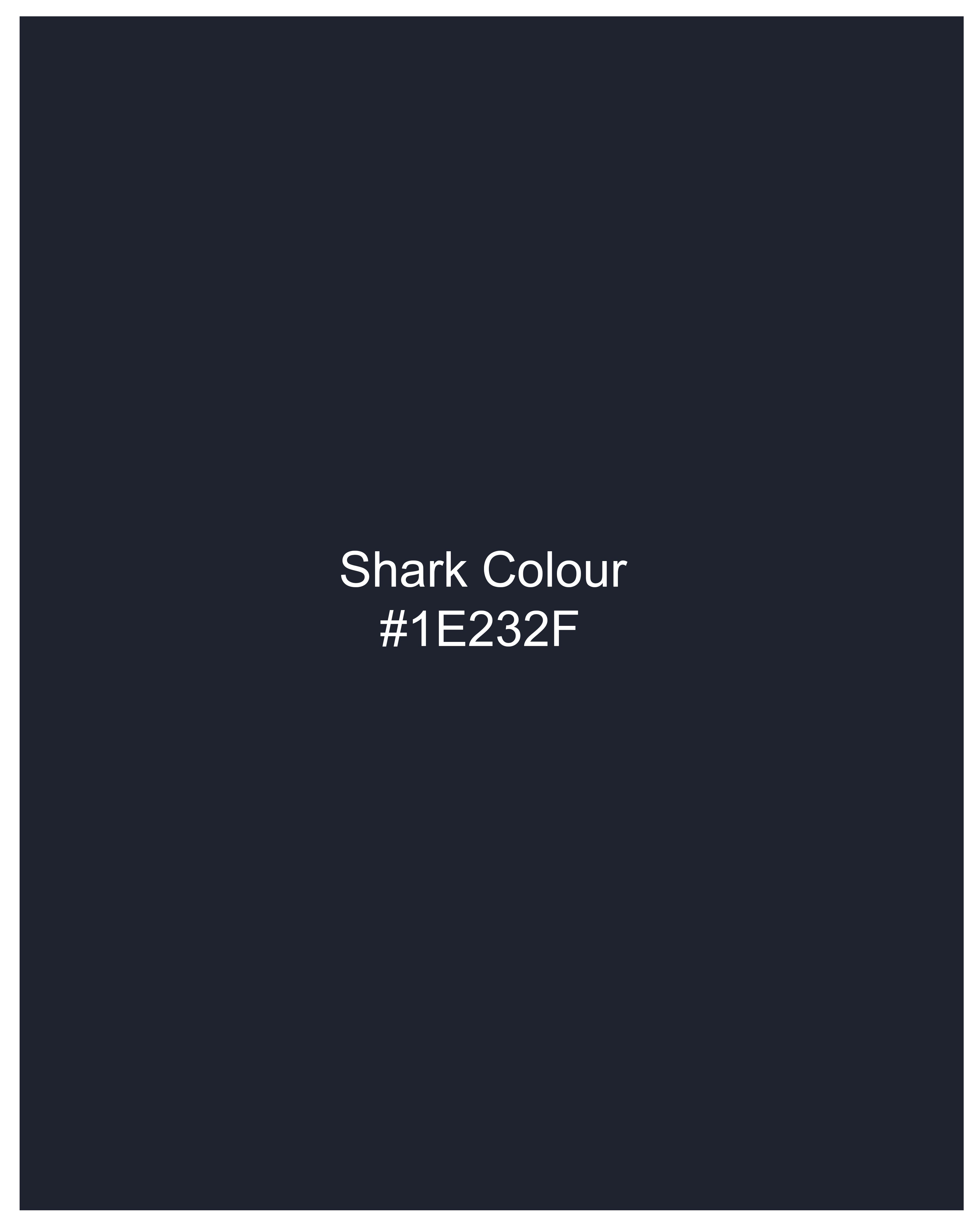 Shark Blue Rinse Wash Stretchable Denim J182-32, J182-34, J182-36, J182-38, J182-40