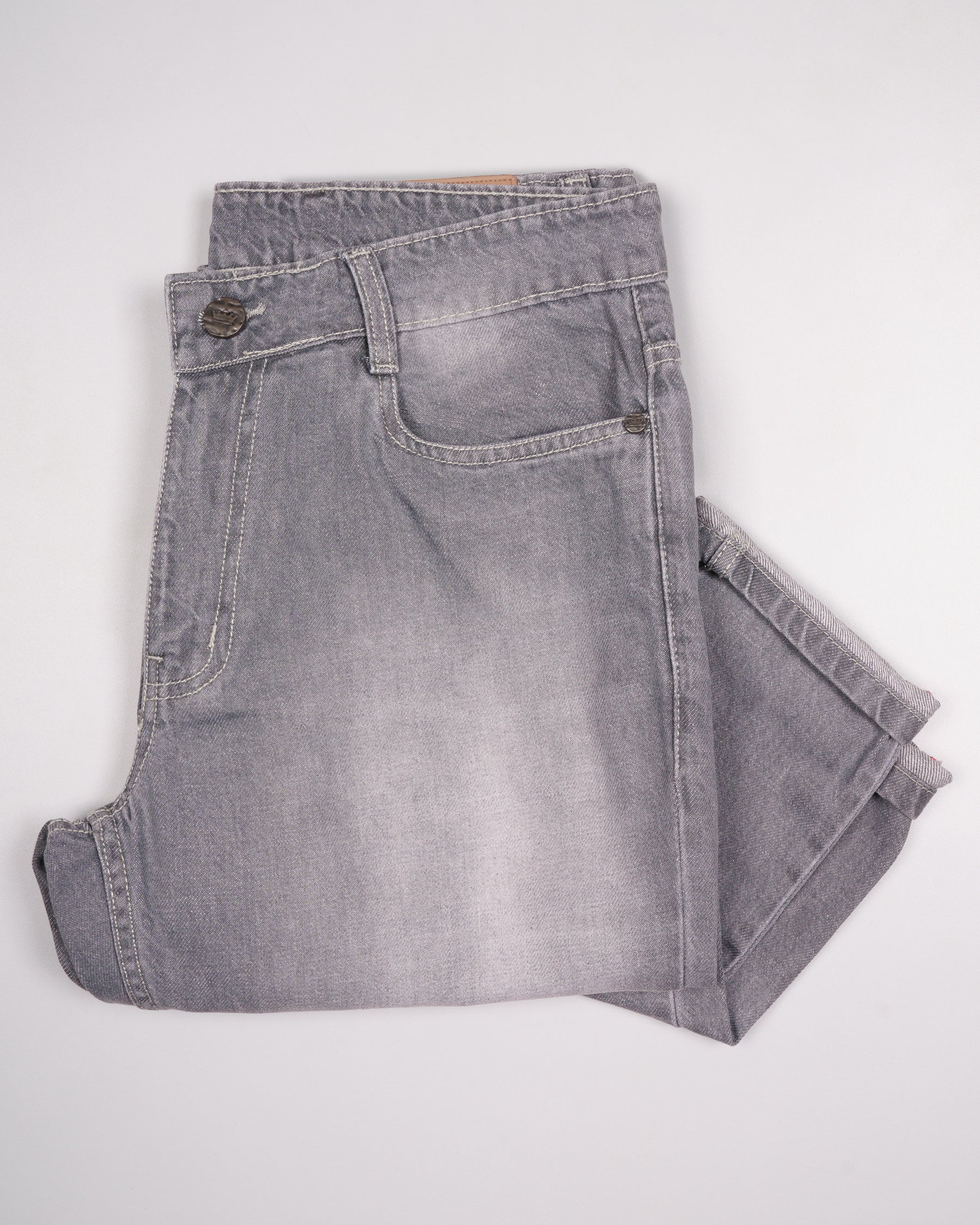 DUSTY GRAY SLIM FIT MID-RISE CLEAN LOOK STRETCHABLE DENIM J78-32, J78-34, J78-36, J78-38, J78-40, J78-30