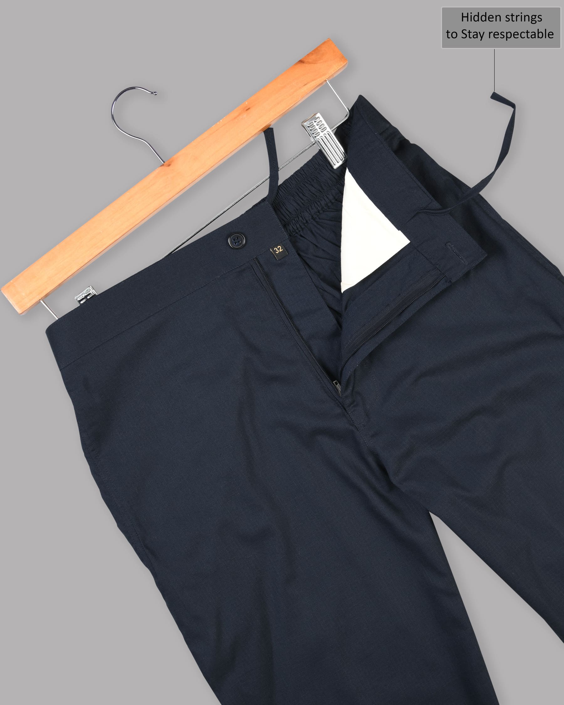 Navy Premium Cotton Lounge Pant