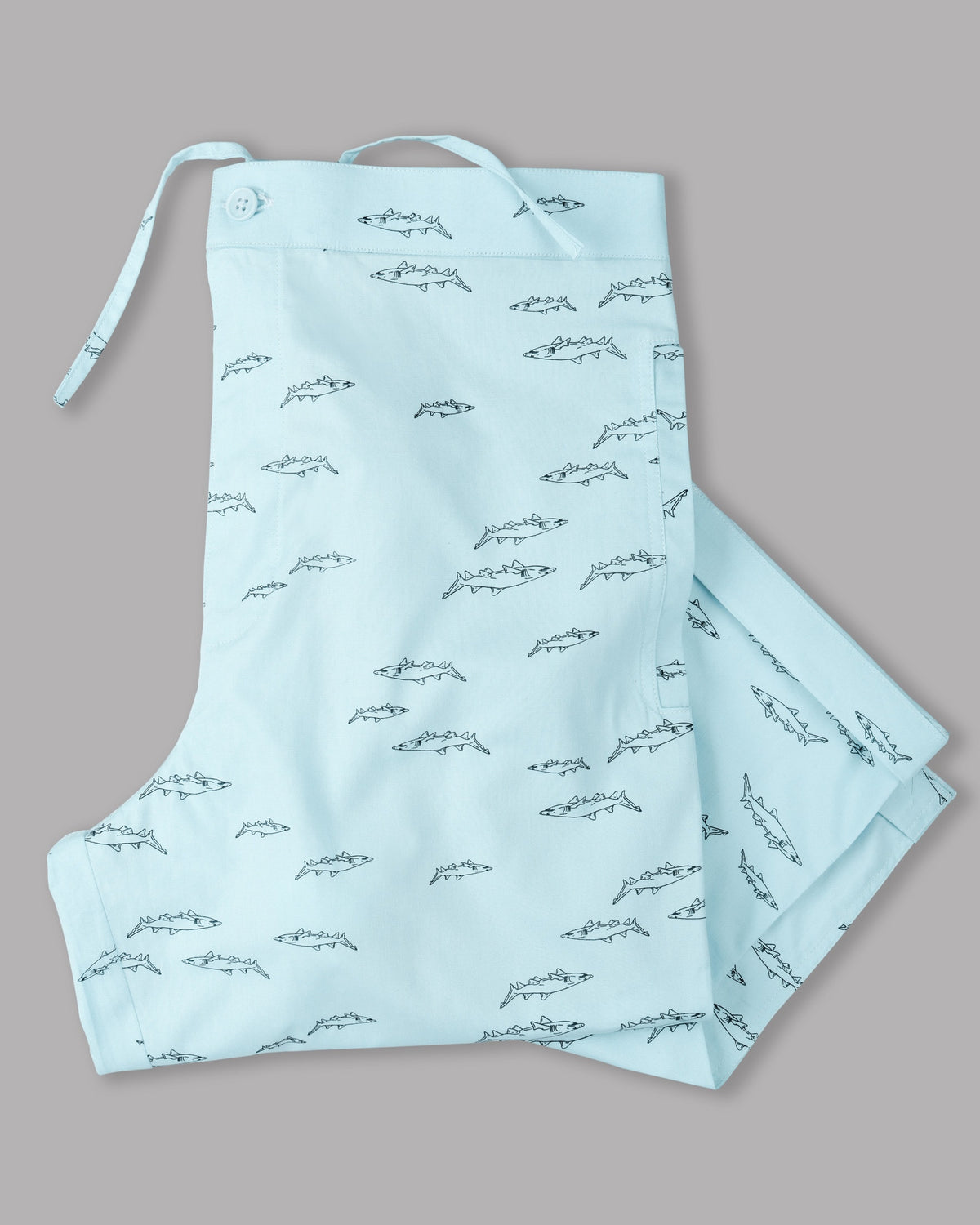 Sky Shark Printed Premium Cotton Lounge Pant LP083-28, LP083-30, LP083-34, LP083-32, LP083-36, LP083-38, LP083-40, LP083-44, LP083-42
