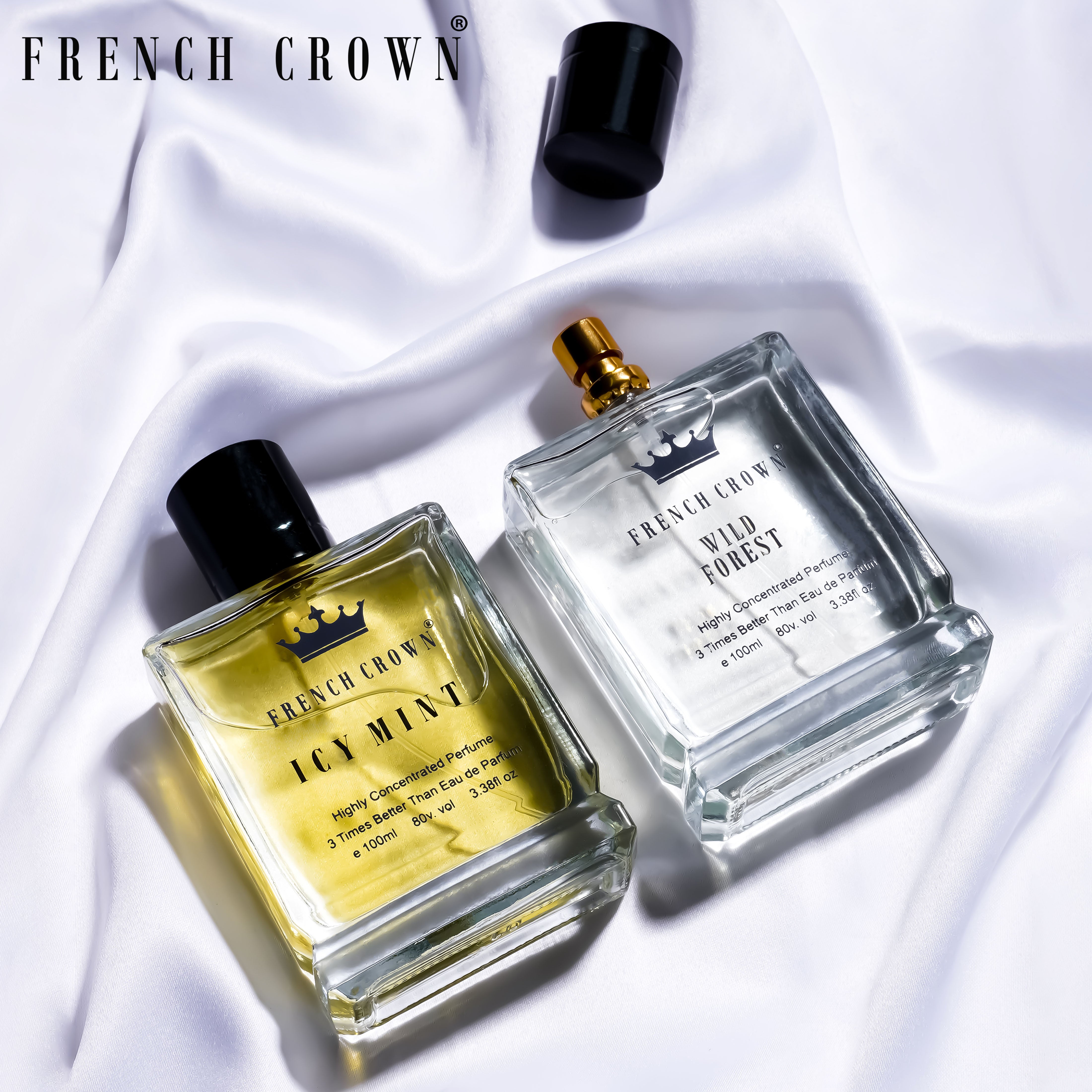 Icy Mint and Wild Forest Combo Perfumes For Men