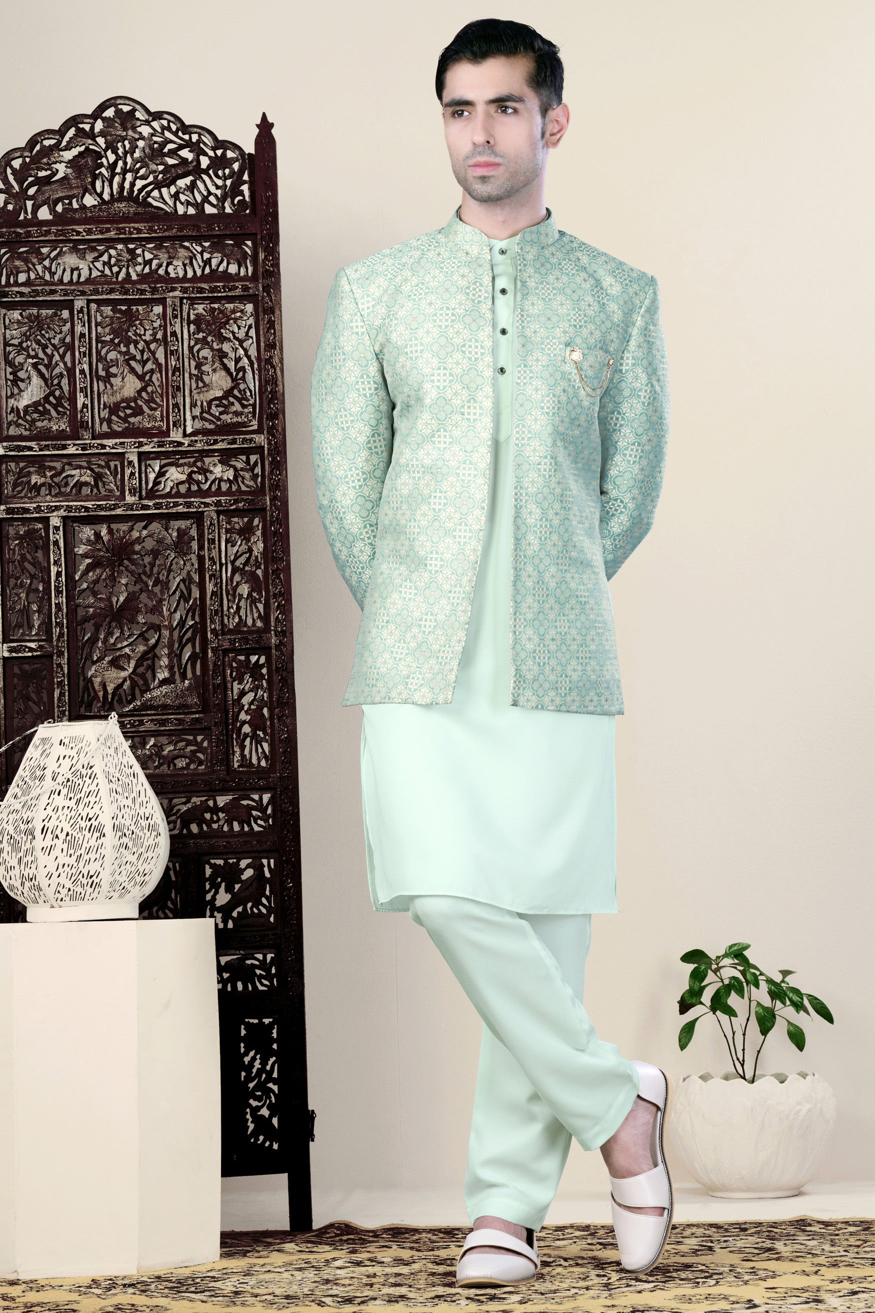 Buy Jodhpuri Kurta Pyjama Sets For Men From French Crown India