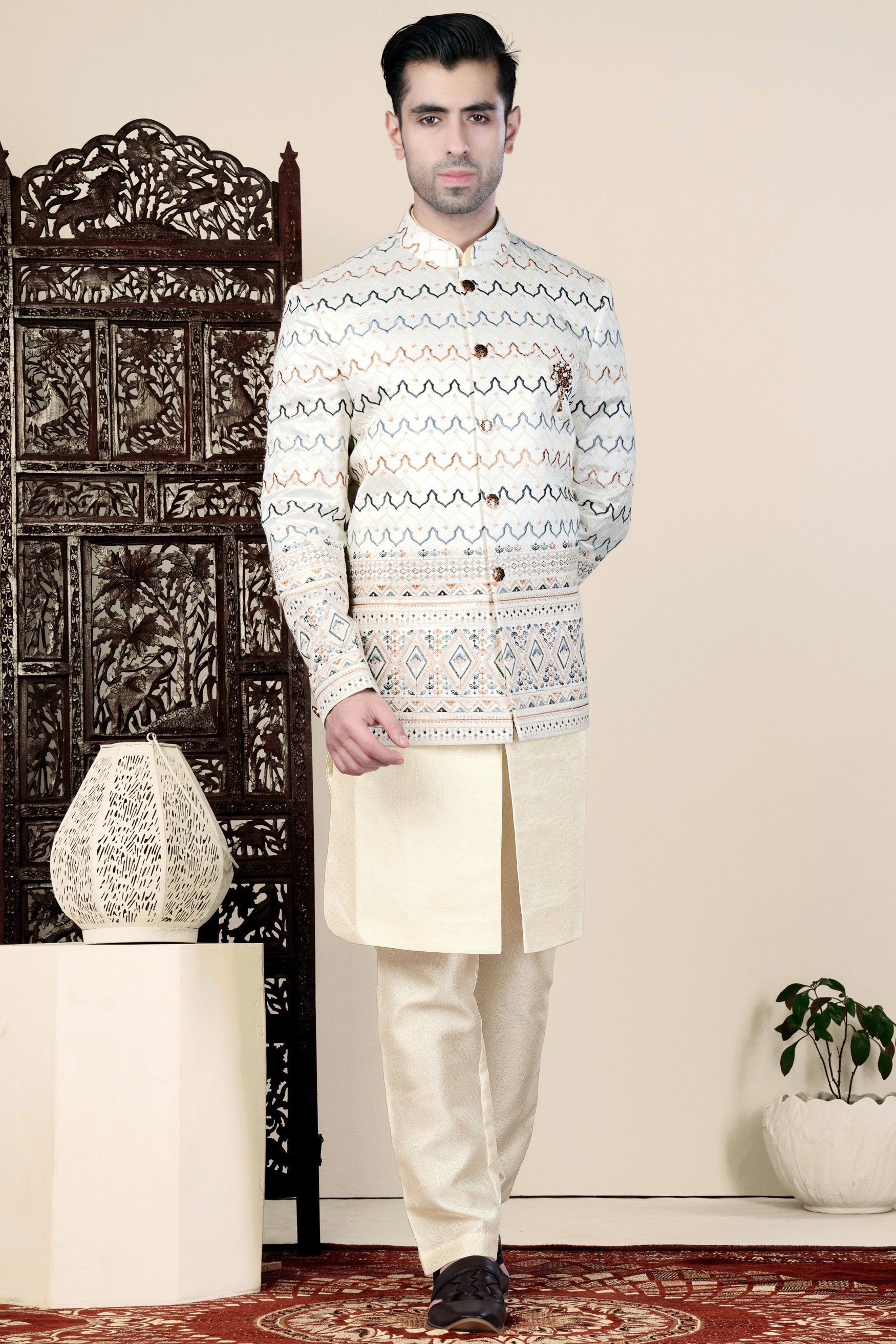 Jodhpuri kurta pajama discount design