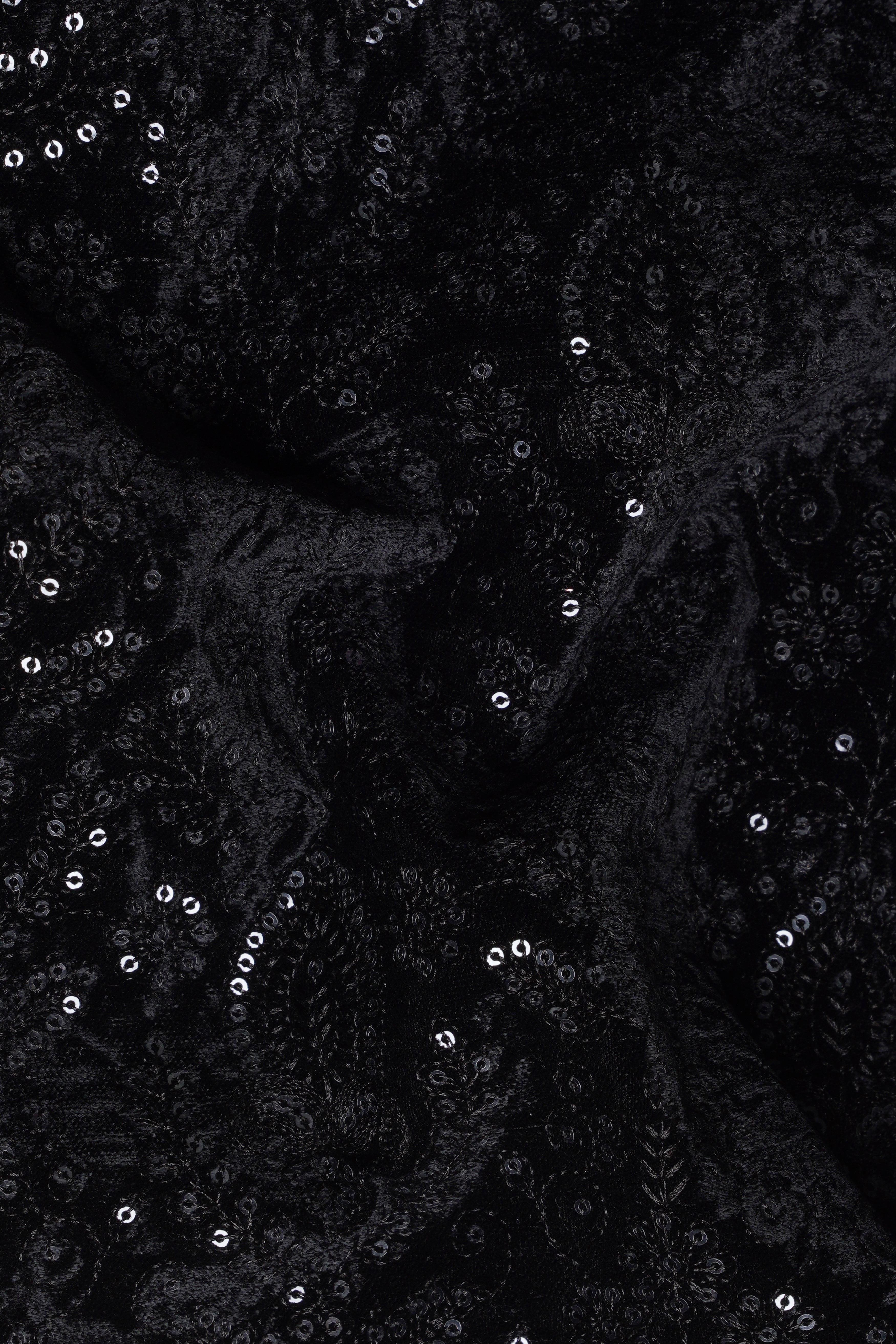 Jade Black Thread and Sequin Embroidered Jodhpuri Set