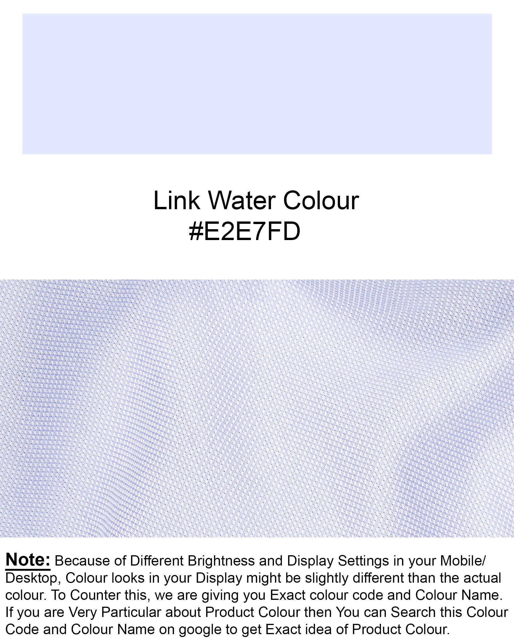 Link Water Blue Dobby Premium Giza Cotton Checkered Shorts SR168-28, SR168-30, SR168-32, SR168-34, SR168-36, SR168-38, SR168-40, SR168-42, SR168-44