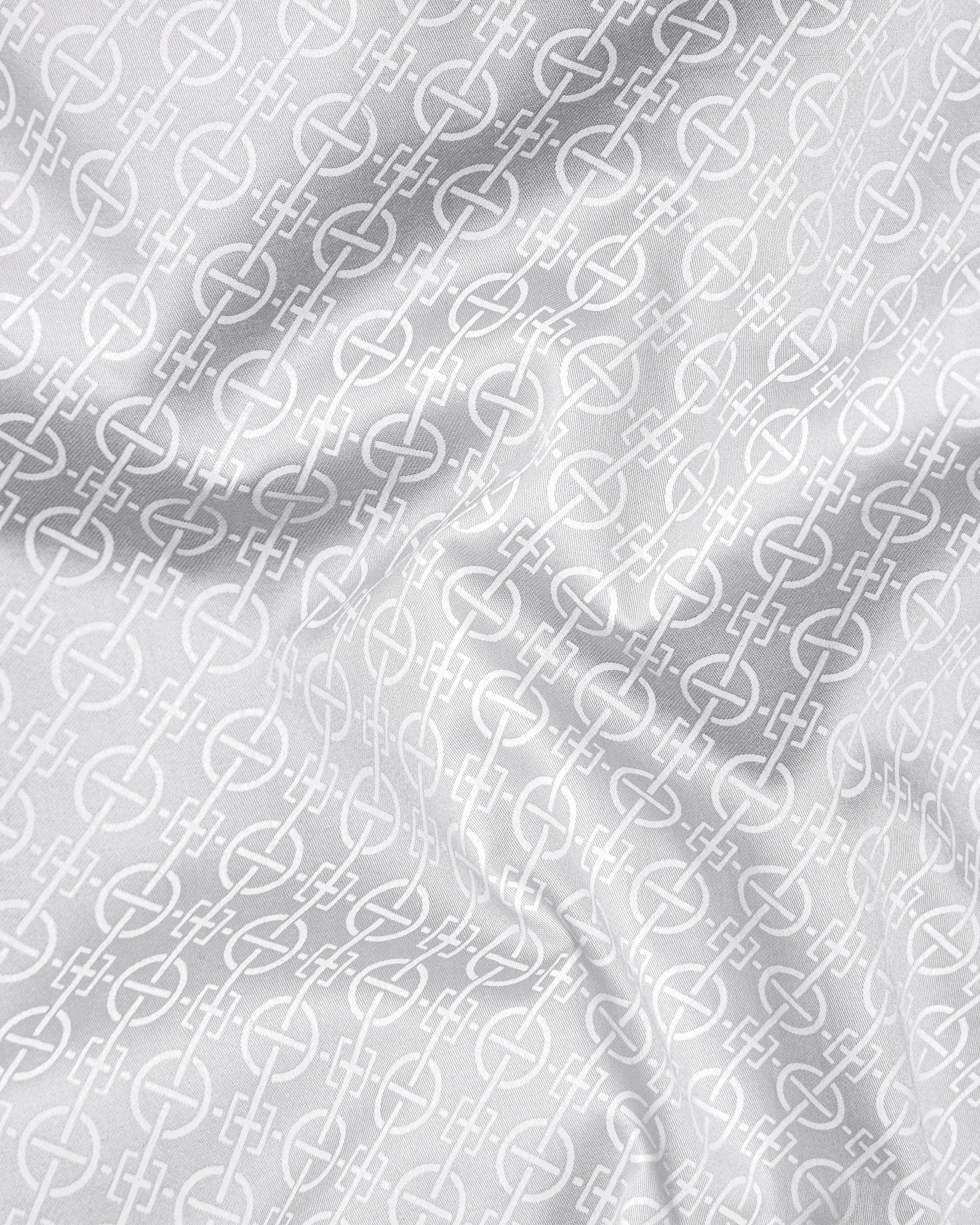 Nebula Gray and White Printed Super Soft Premium Cotton Shorts SR206-28, SR206-30, SR206-32, SR206-34, SR206-36, SR206-38, SR206-40, SR206-42, SR206-44