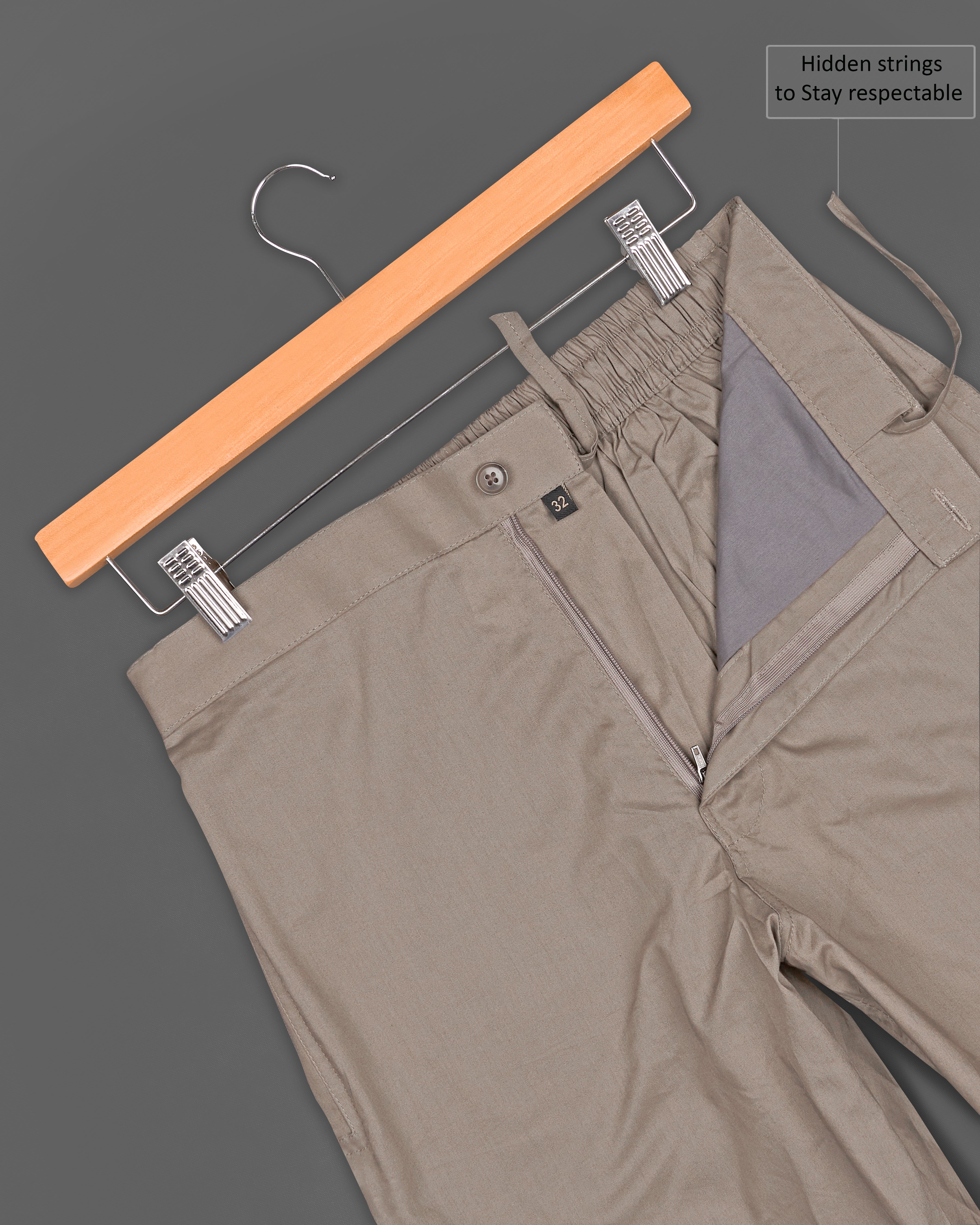 Sandrift Brown Premium Cotton Shorts SR191-28, SR191-30, SR191-32, SR191-34, SR191-36, SR191-38, SR191-40, SR191-42, SR191-44