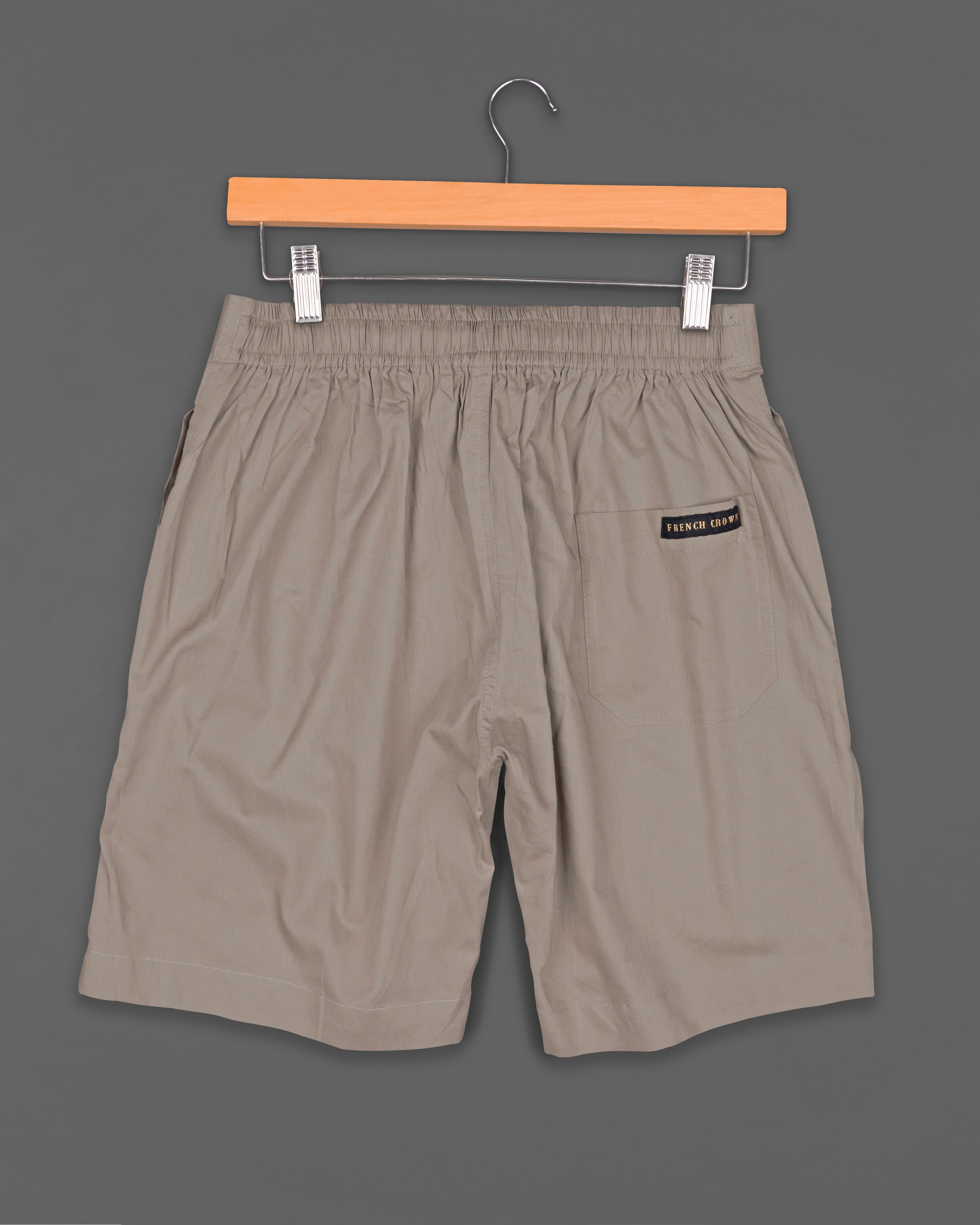 Sandrift Brown Premium Cotton Shorts SR191-28, SR191-30, SR191-32, SR191-34, SR191-36, SR191-38, SR191-40, SR191-42, SR191-44