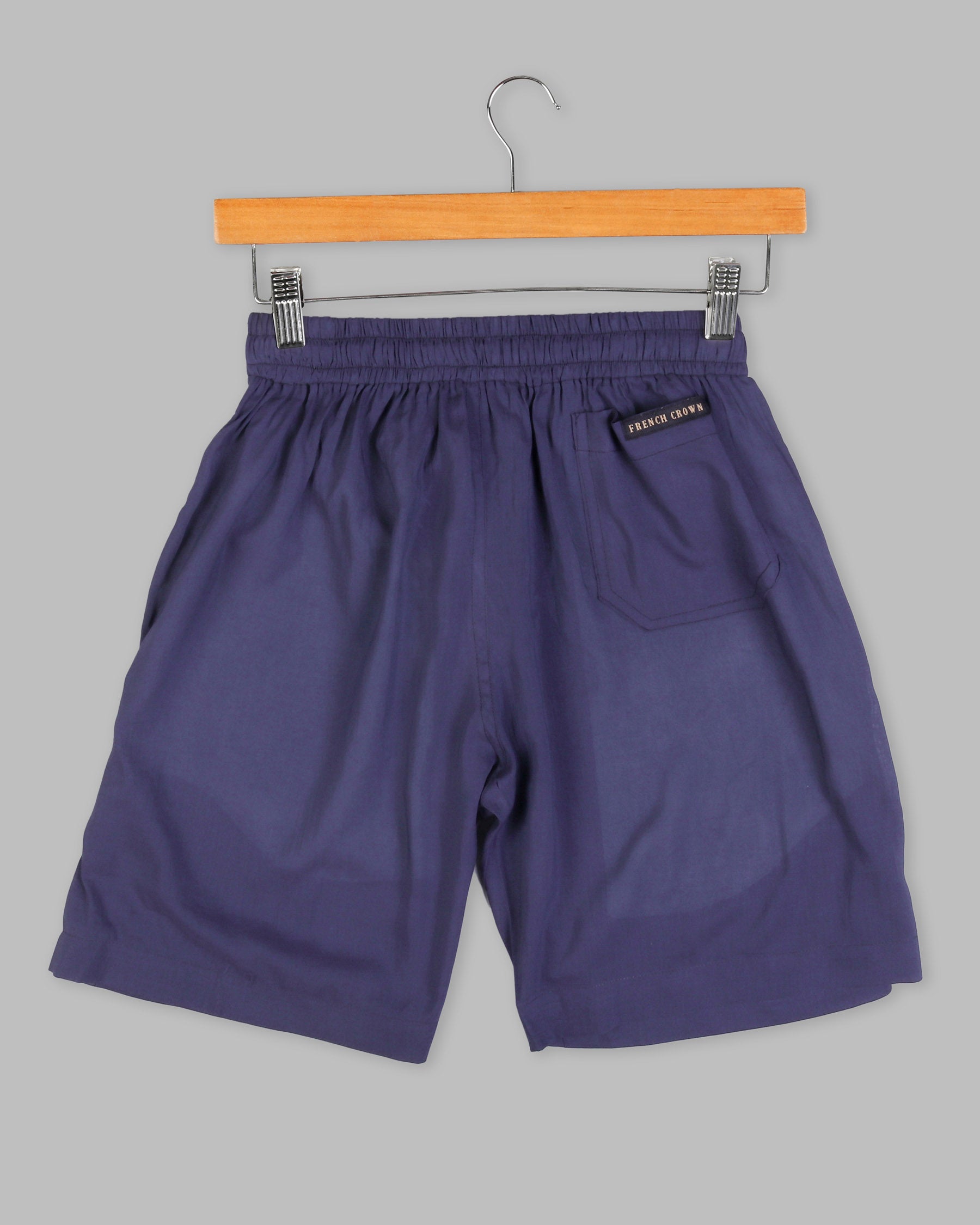 Flower Blue Premium Tencel Shorts SR86-28, SR86-30, SR86-36, SR86-42, SR86-34, SR86-38, SR86-32, SR86-40, SR86-44