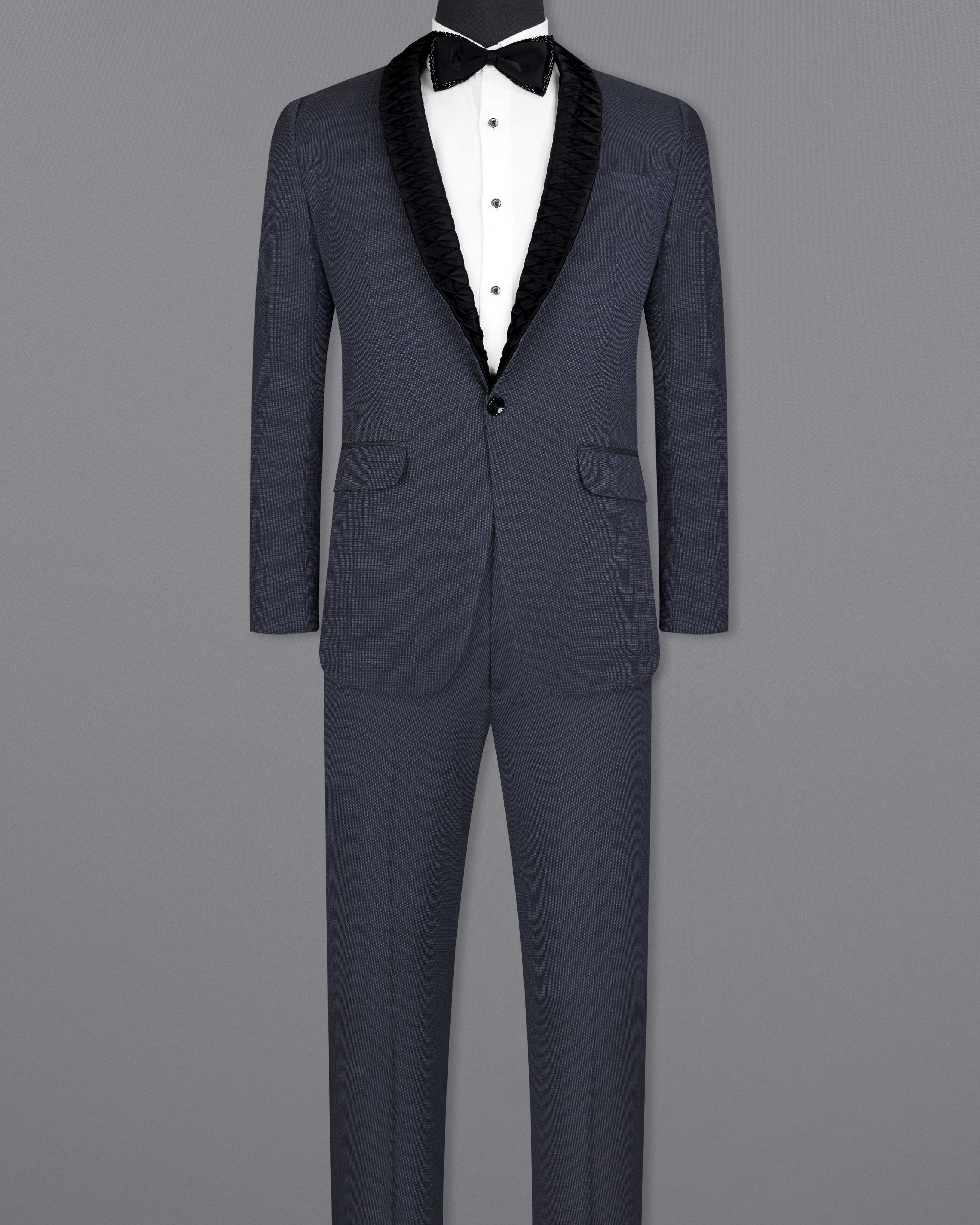 Shark Blue Textured Tuxedo Designer Suit ST2601-BKL-D127-36, ST2601-BKL-D127-38, ST2601-BKL-D127-40, ST2601-BKL-D127-42, ST2601-BKL-D127-44, ST2601-BKL-D127-46, ST2601-BKL-D127-48, ST2601-BKL-D127-50, ST2601-BKL-D127-52, ST2601-BKL-D127-54, ST2601-BKL-D127-56, ST2601-BKL-D127-58, ST2601-BKL-D127-60