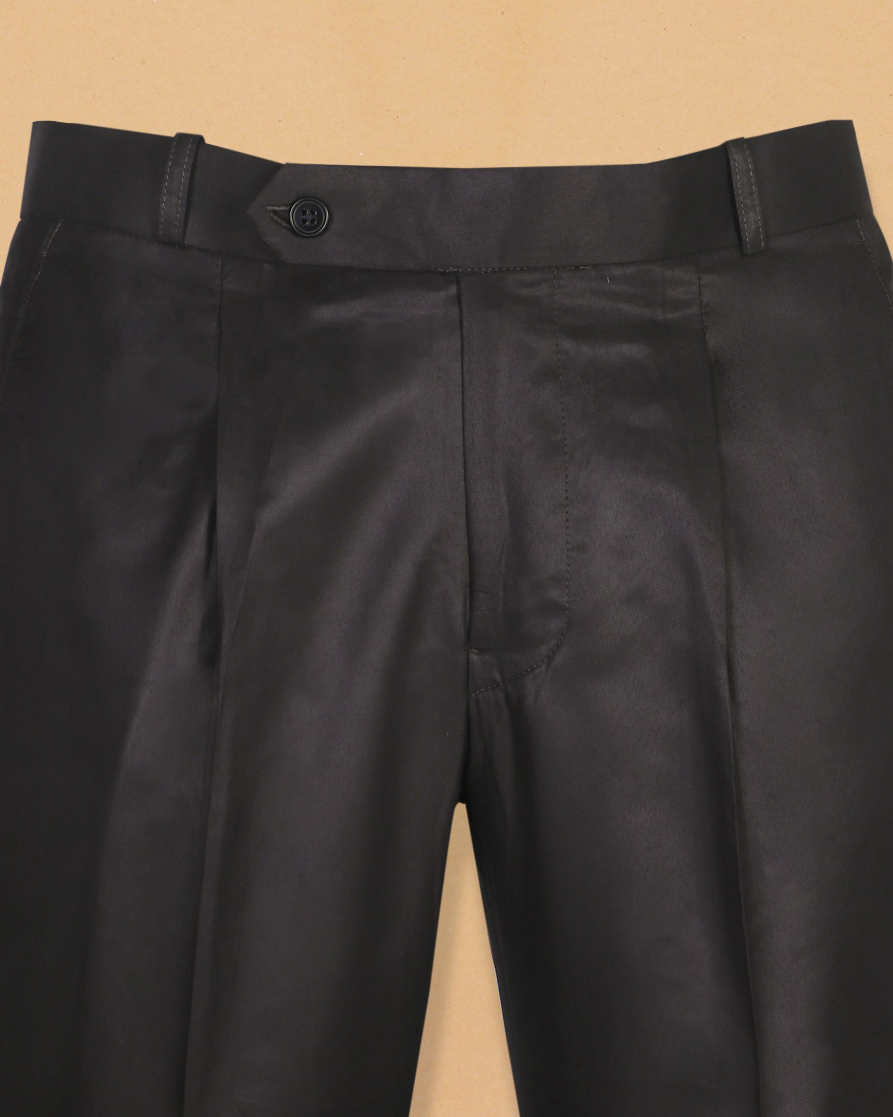 Dark Brown Lightweight Satin Suit