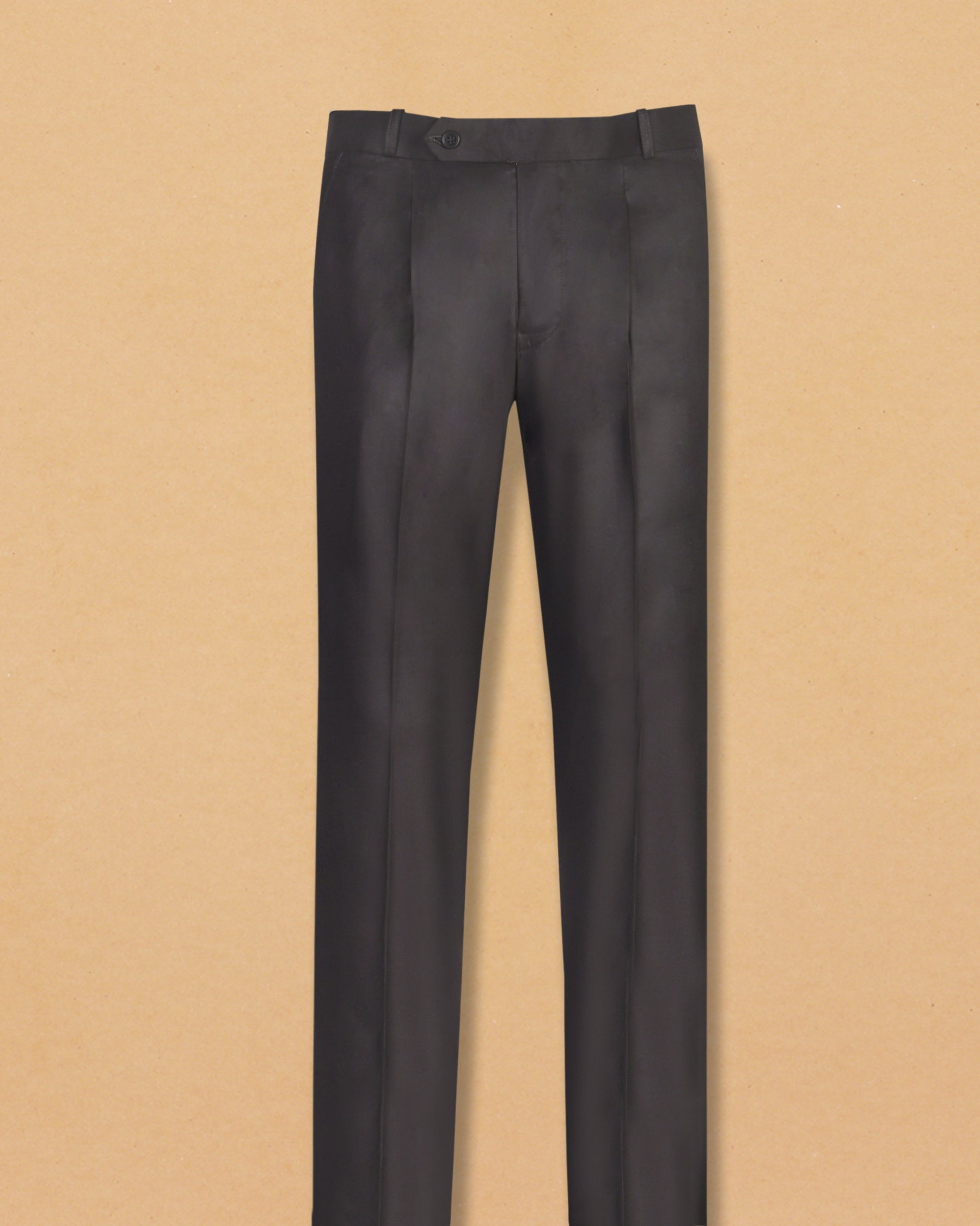 Dark Brown Lightweight Satin Suit