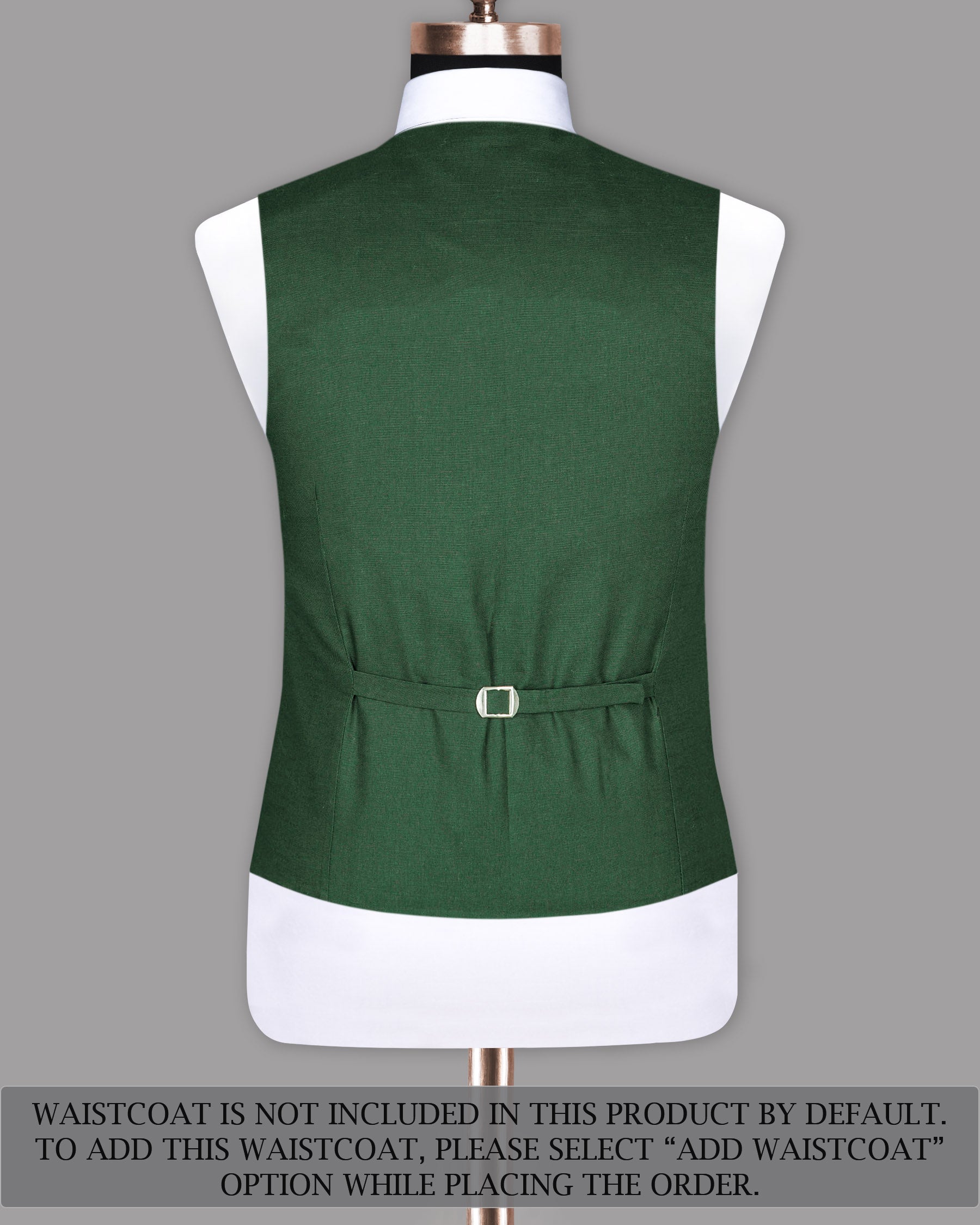 Lunar Green Luxurious Linen Sports Suit